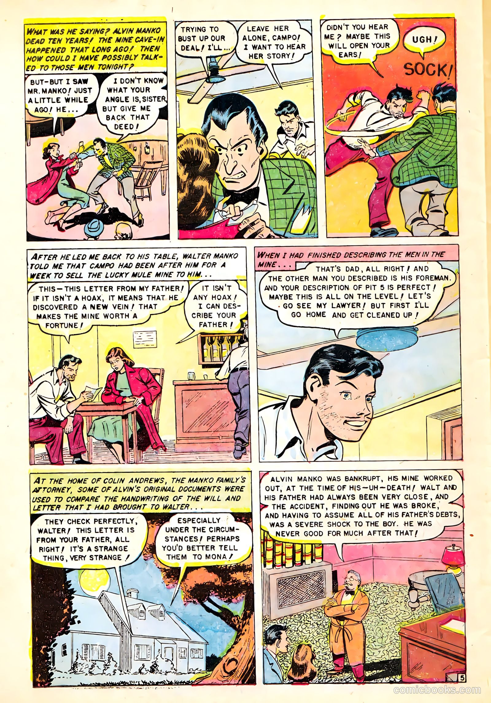 Baffling Mysteries #25 (1955) — page 32 of 36