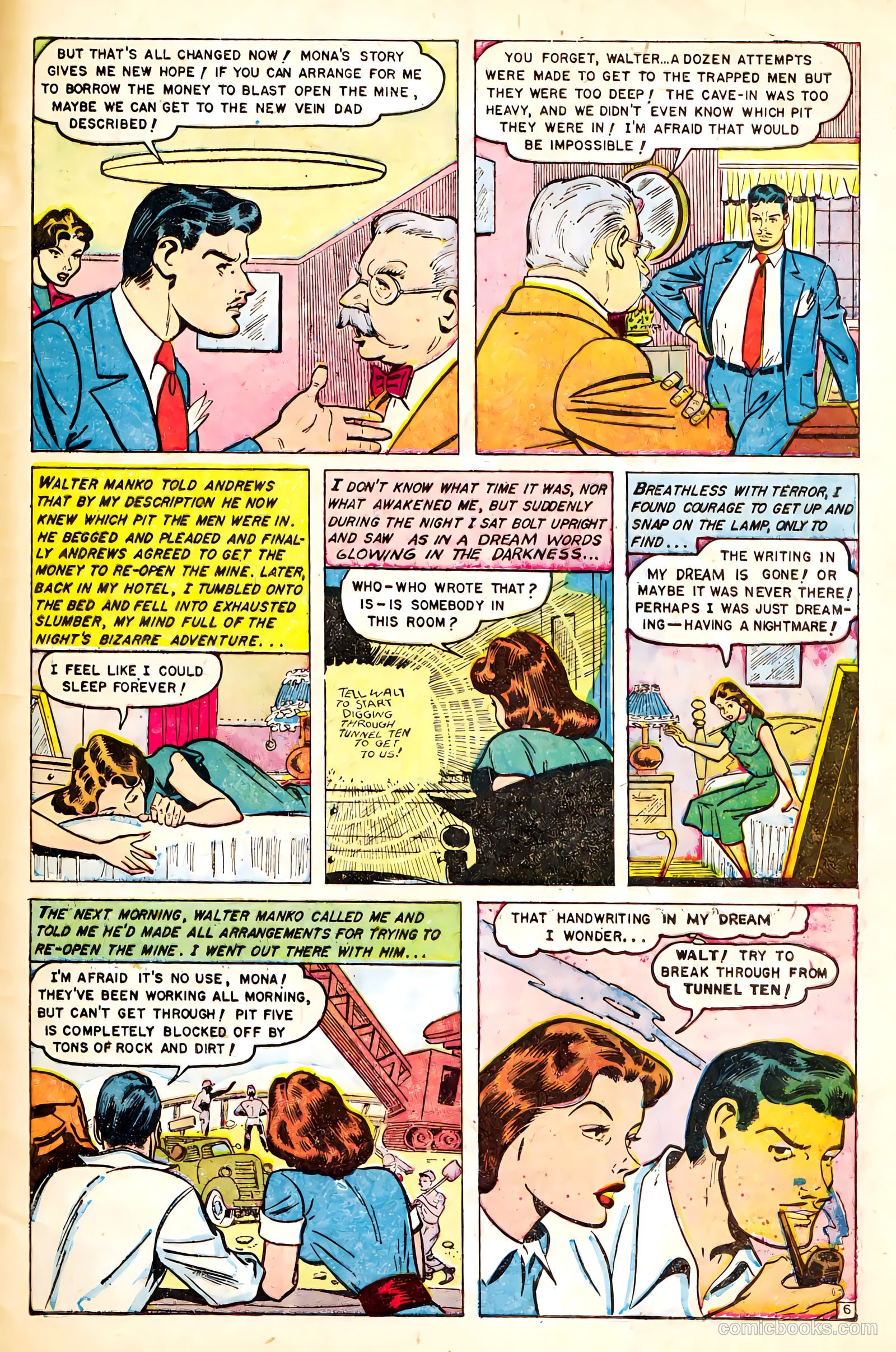 Baffling Mysteries #25 (1955) — page 33 of 36