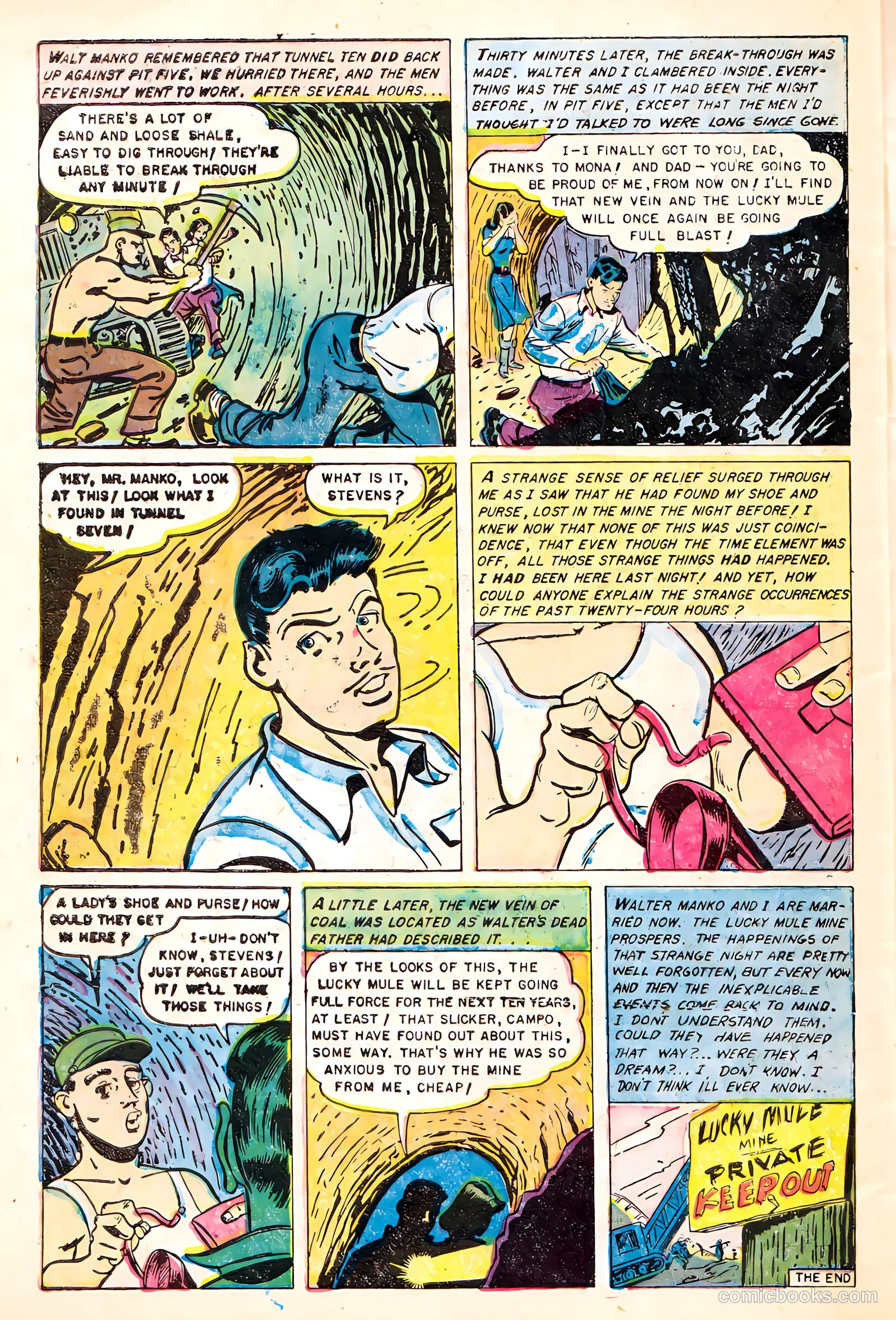 Baffling Mysteries #25 (1955) — page 34 of 36