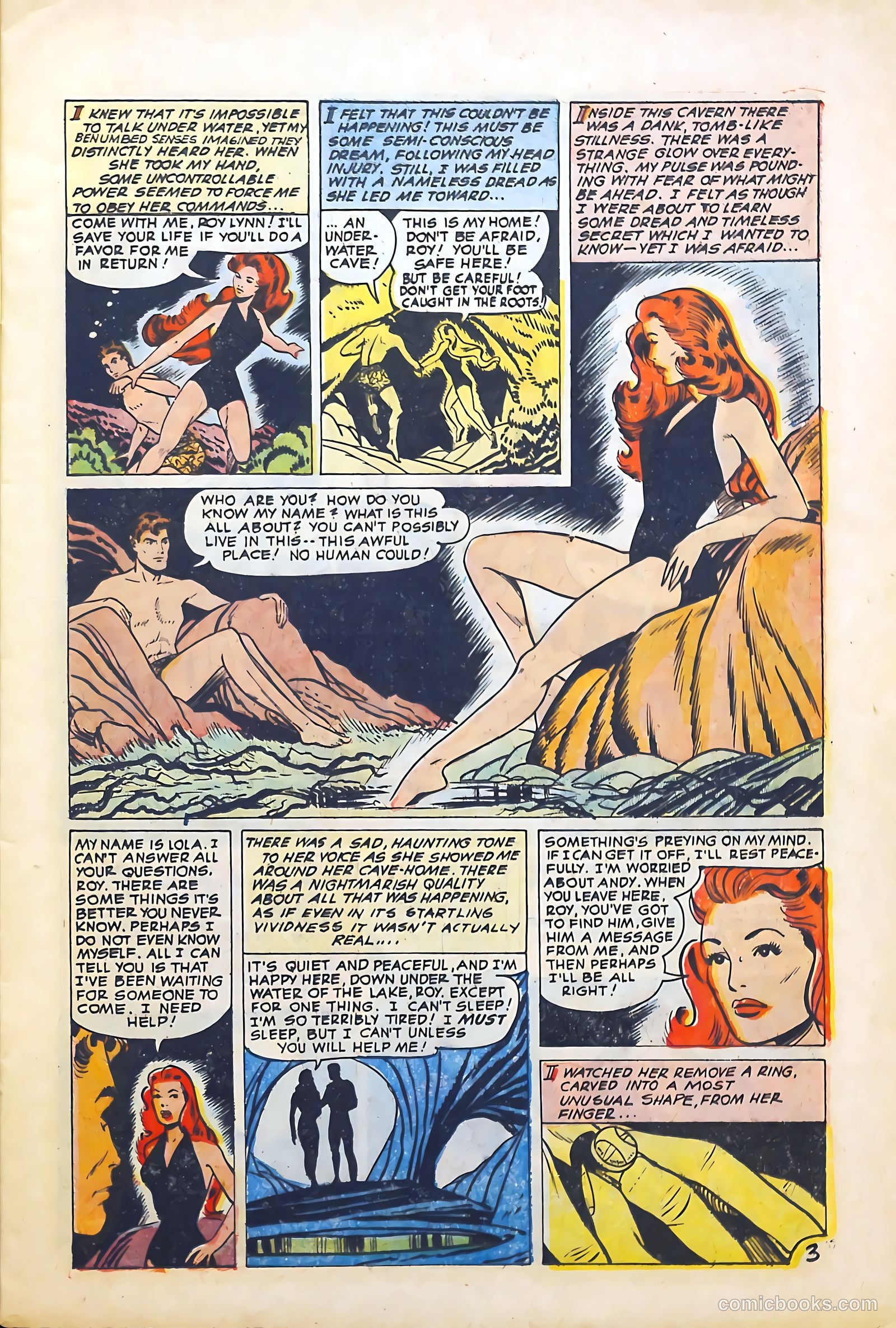 Baffling Mysteries #26 (1955) — page 13 of 36