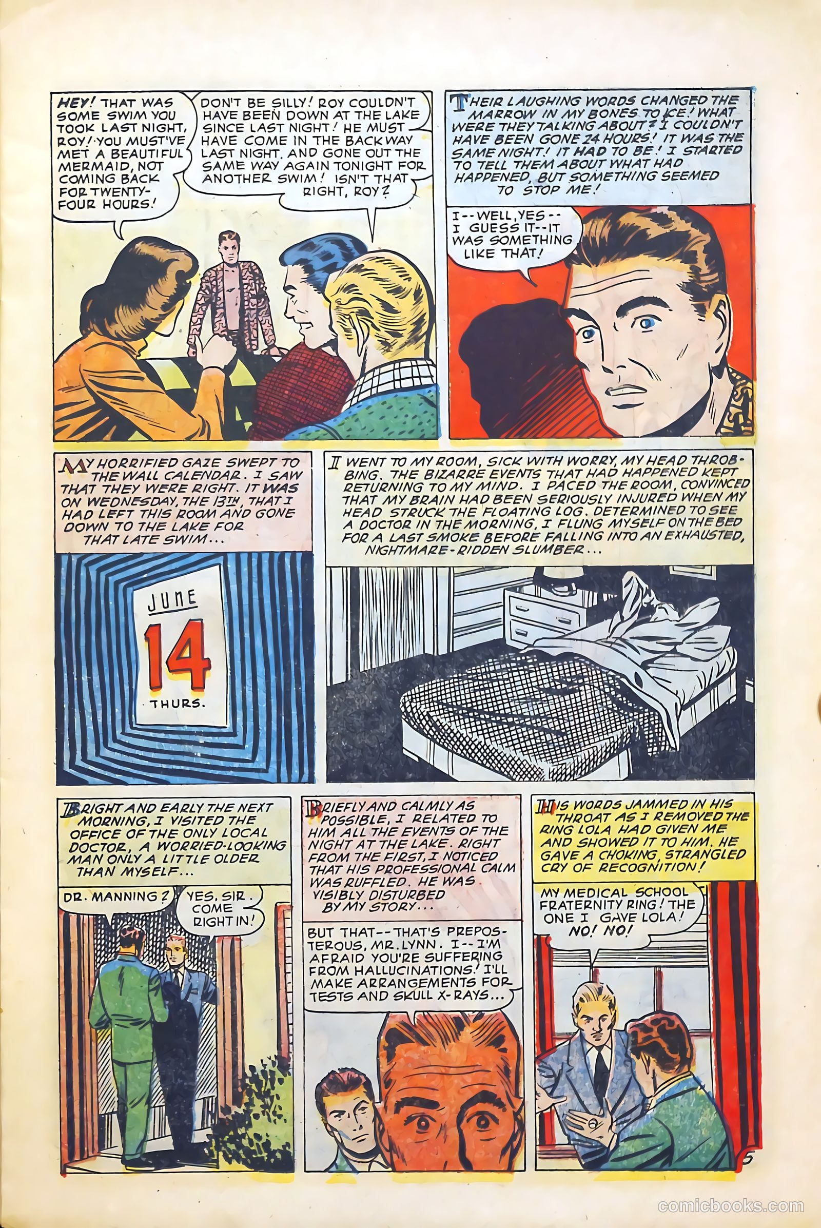 Baffling Mysteries #26 (1955) — page 15 of 36