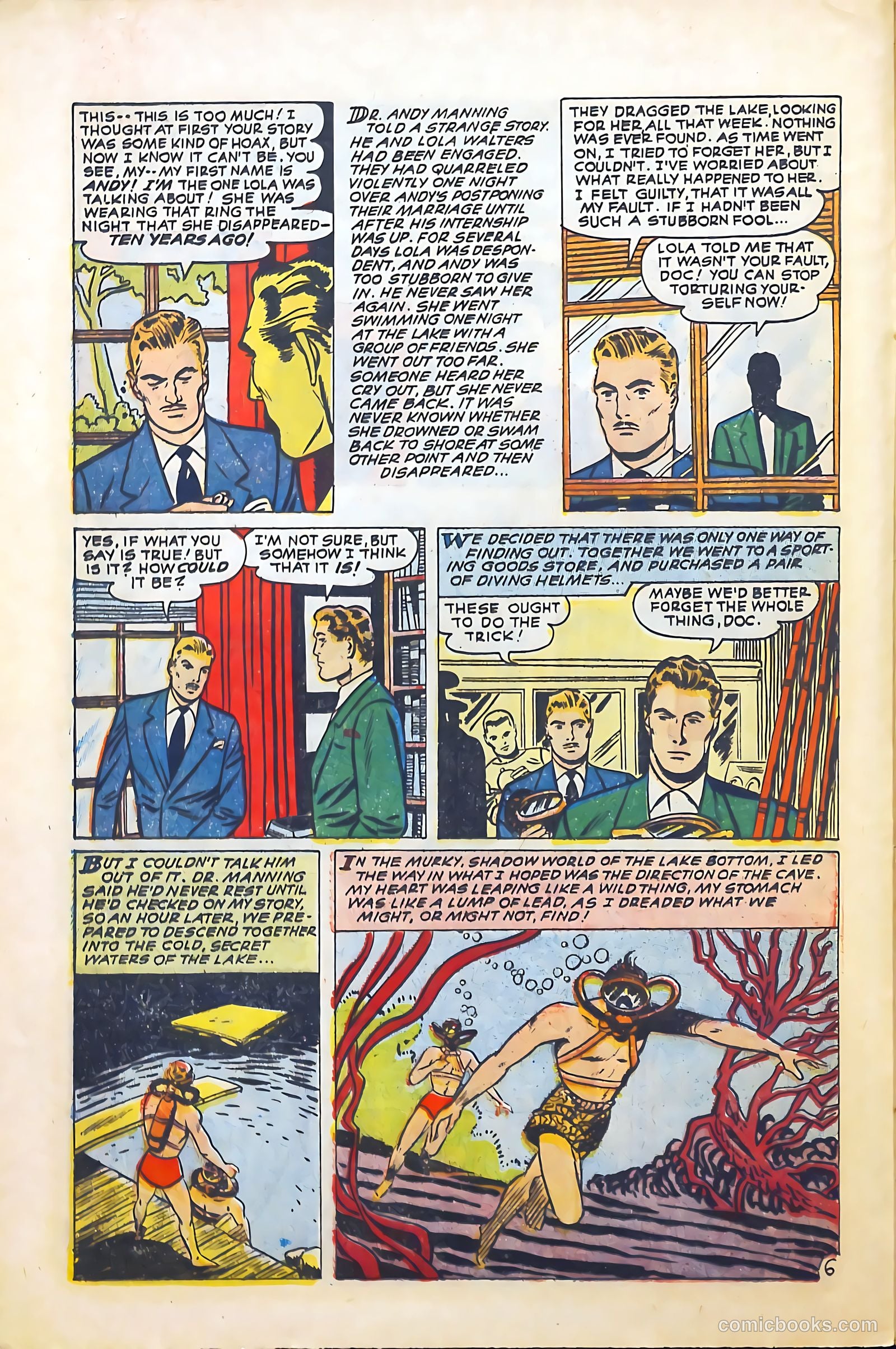 Baffling Mysteries #26 (1955) — page 16 of 36