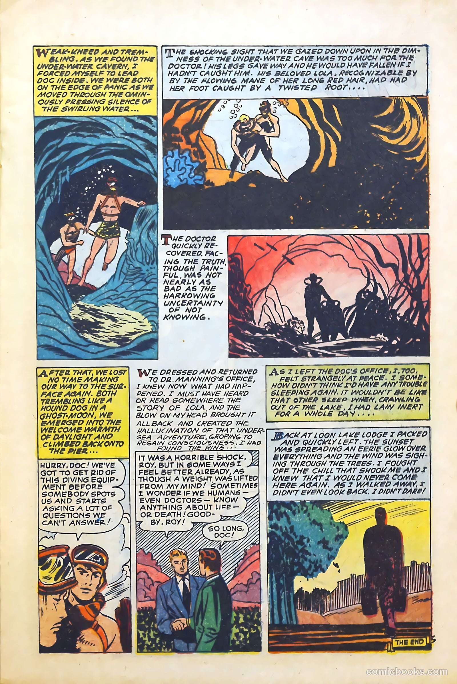 Baffling Mysteries #26 (1955) — page 17 of 36