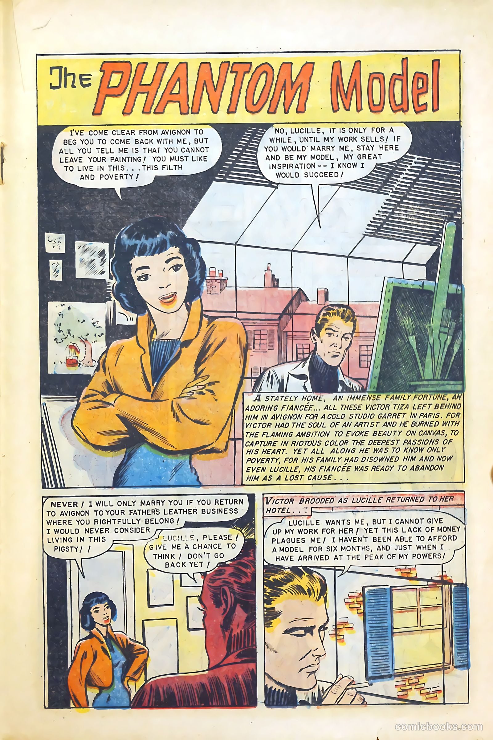 Baffling Mysteries #26 (1955) — page 19 of 36