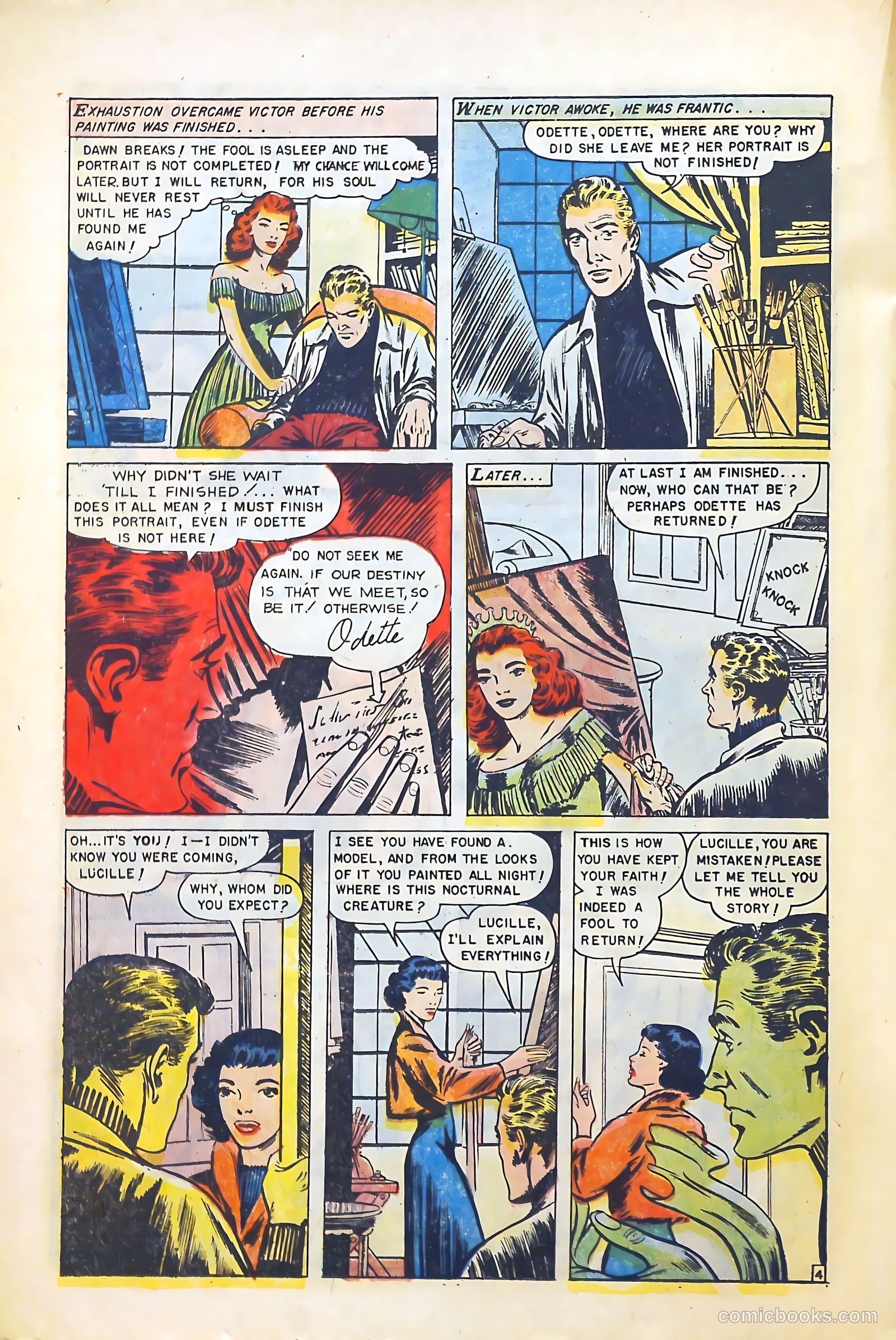 Baffling Mysteries #26 (1955) — page 22 of 36
