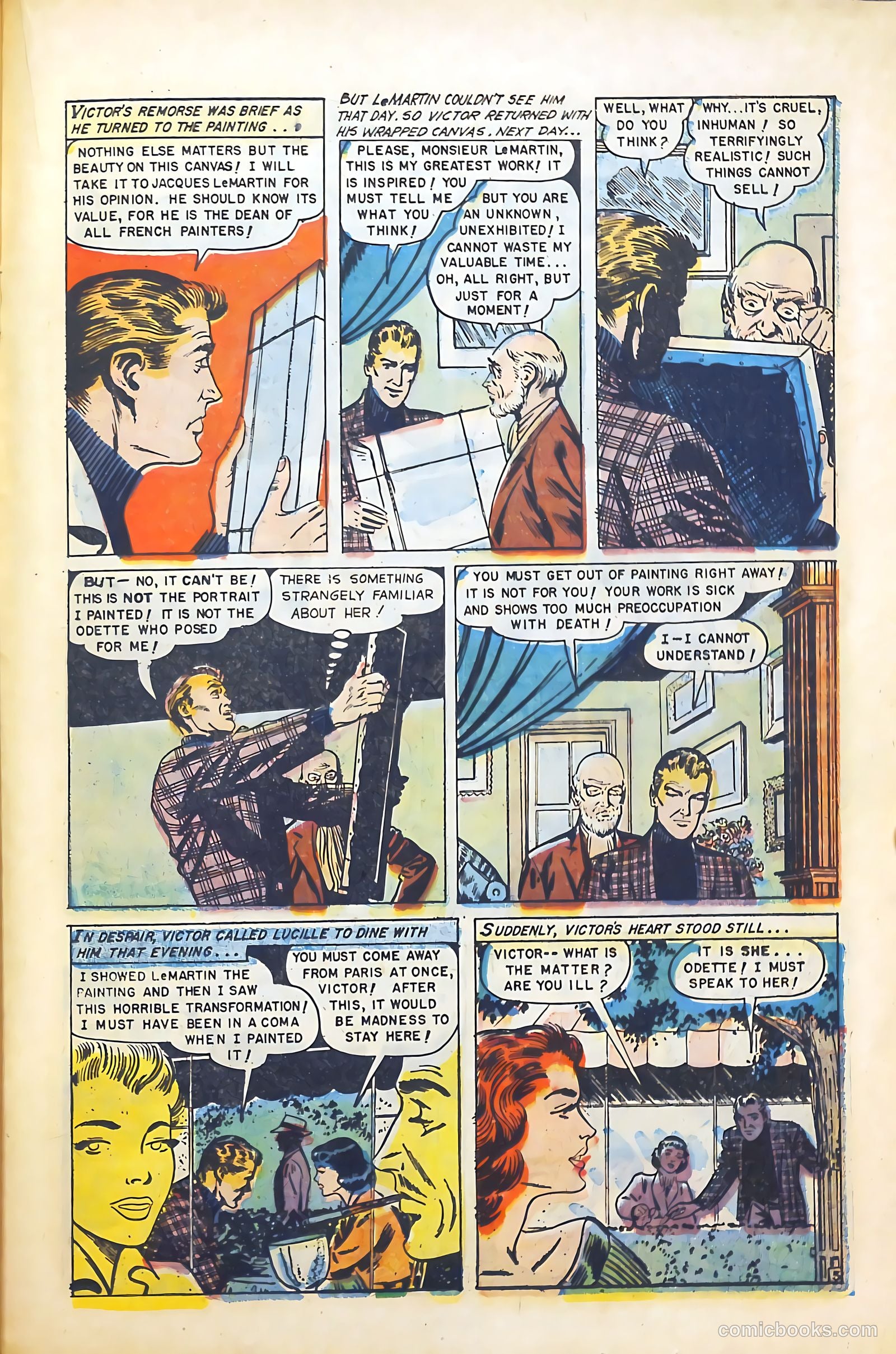 Baffling Mysteries #26 (1955) — page 23 of 36