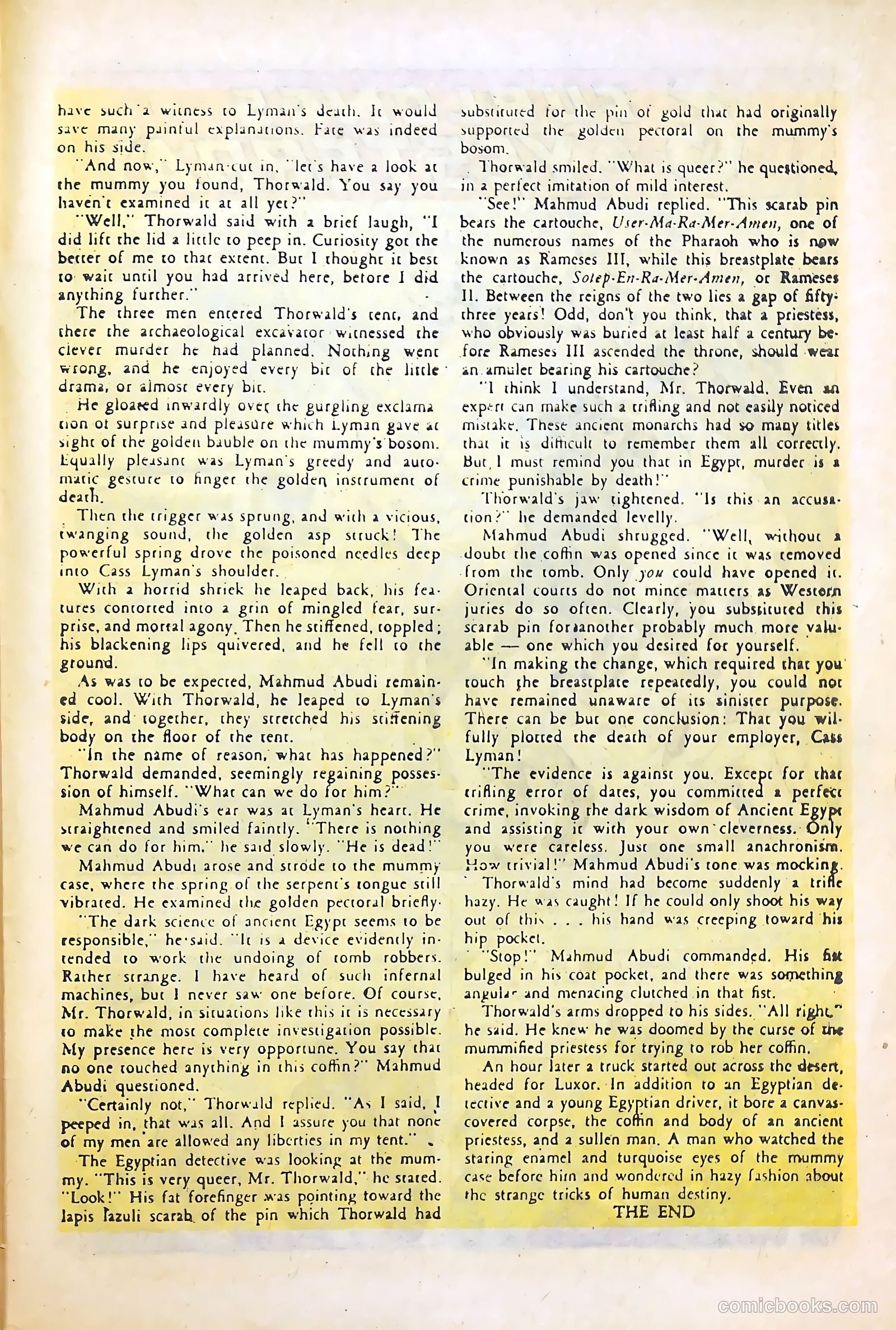 Baffling Mysteries #26 (1955) — page 27 of 36