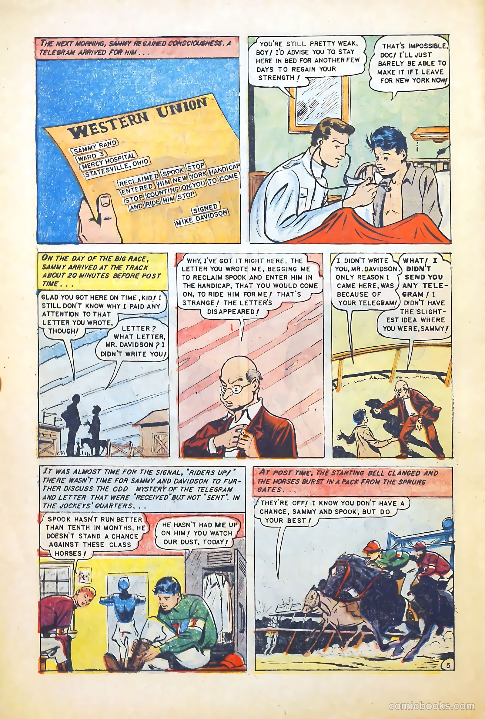 Baffling Mysteries #26 (1955) — page 32 of 36