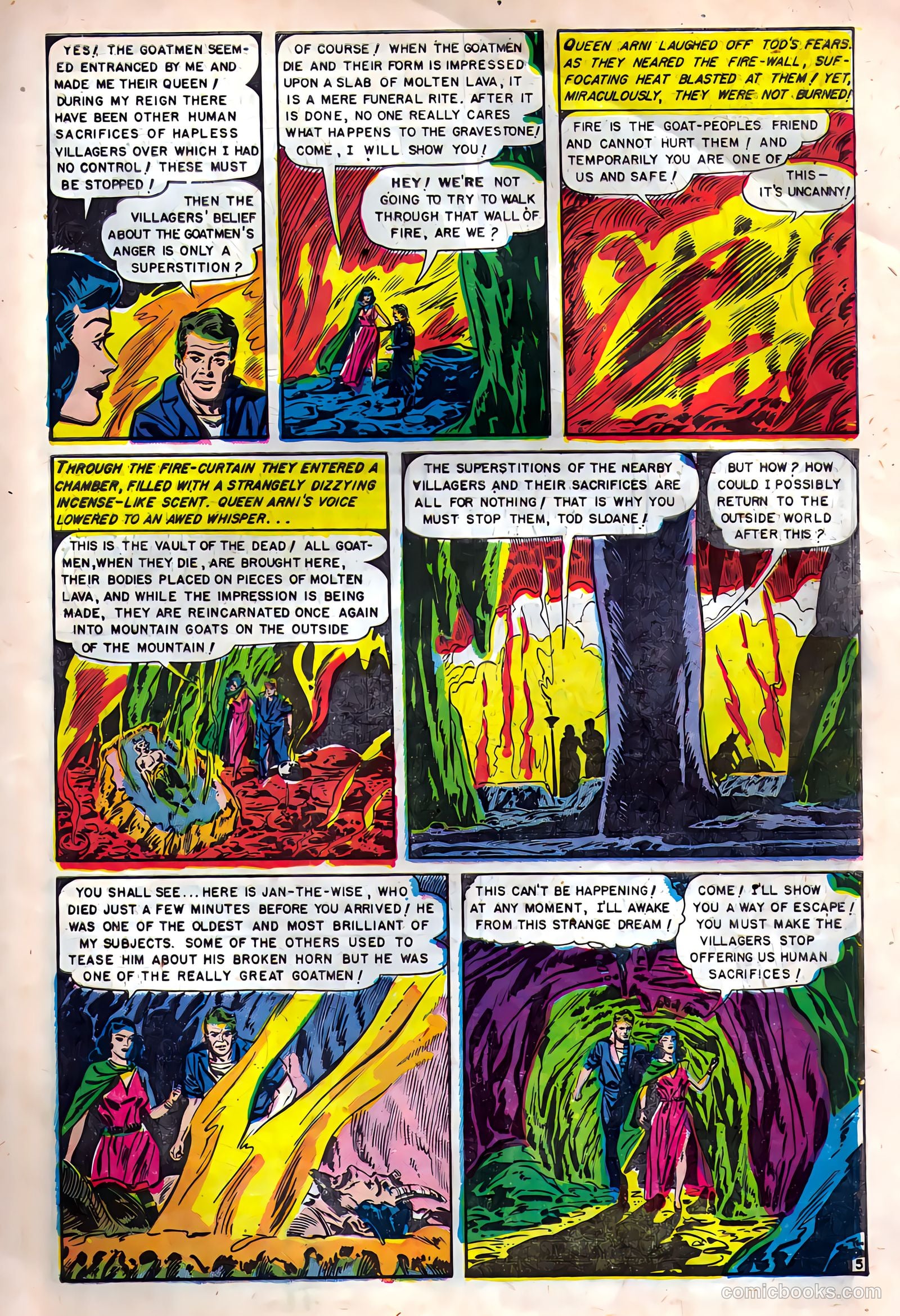 Baffling Mysteries #5 (1951) — page 7 of 36