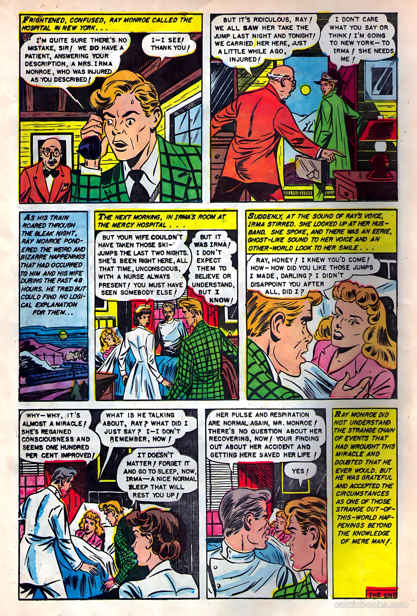 Baffling Mysteries #5 (1951) — page 16 of 36