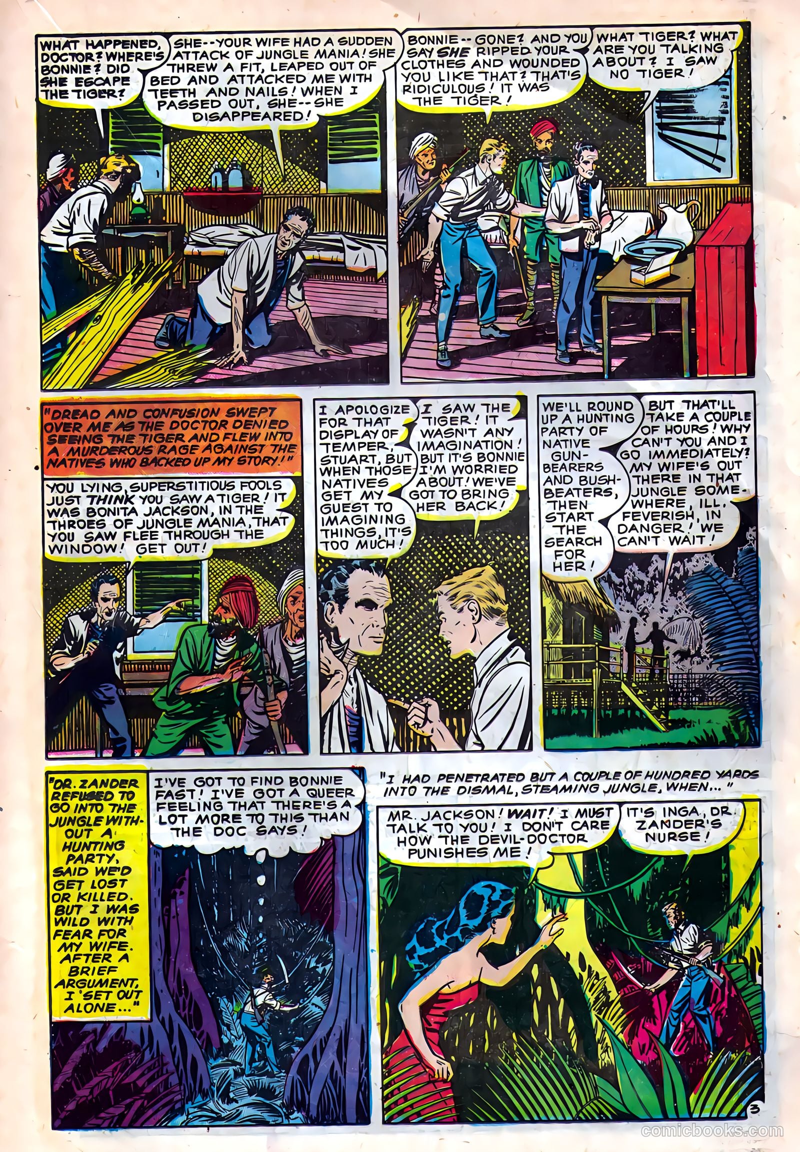 Baffling Mysteries #5 (1951) — page 19 of 36