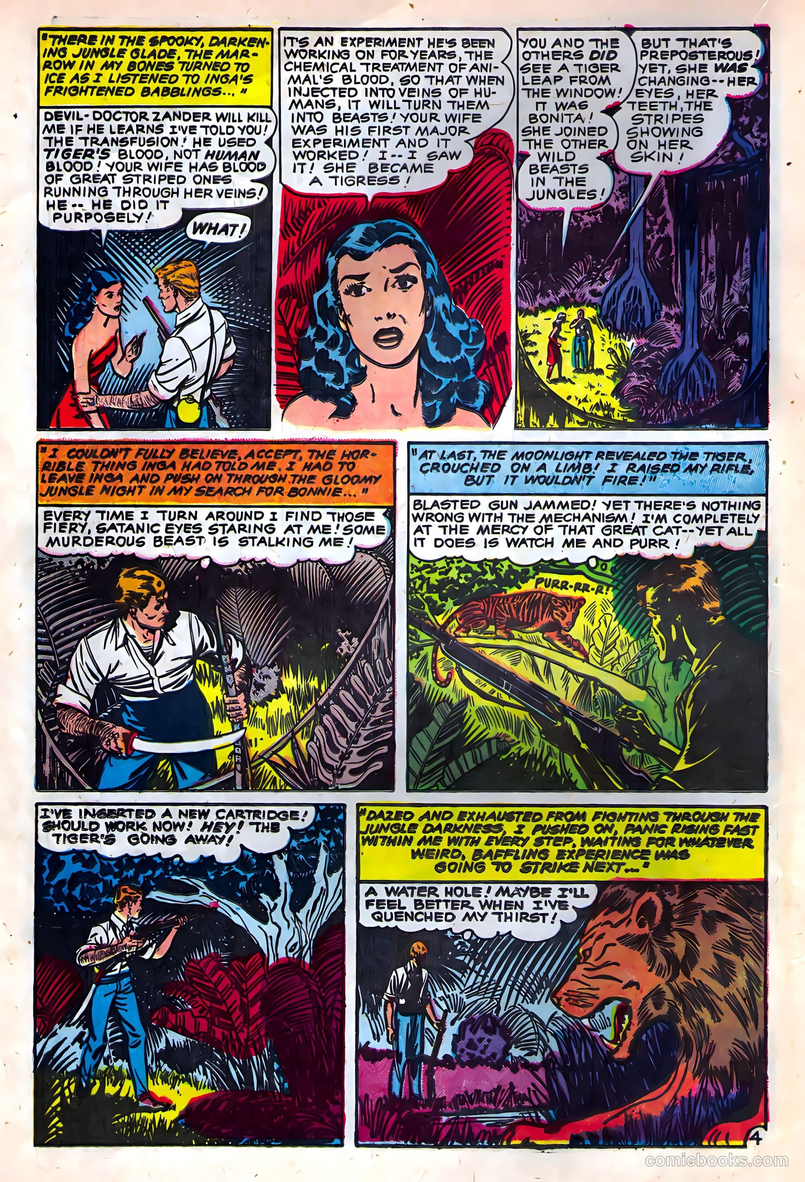 Baffling Mysteries #5 (1951) — page 20 of 36