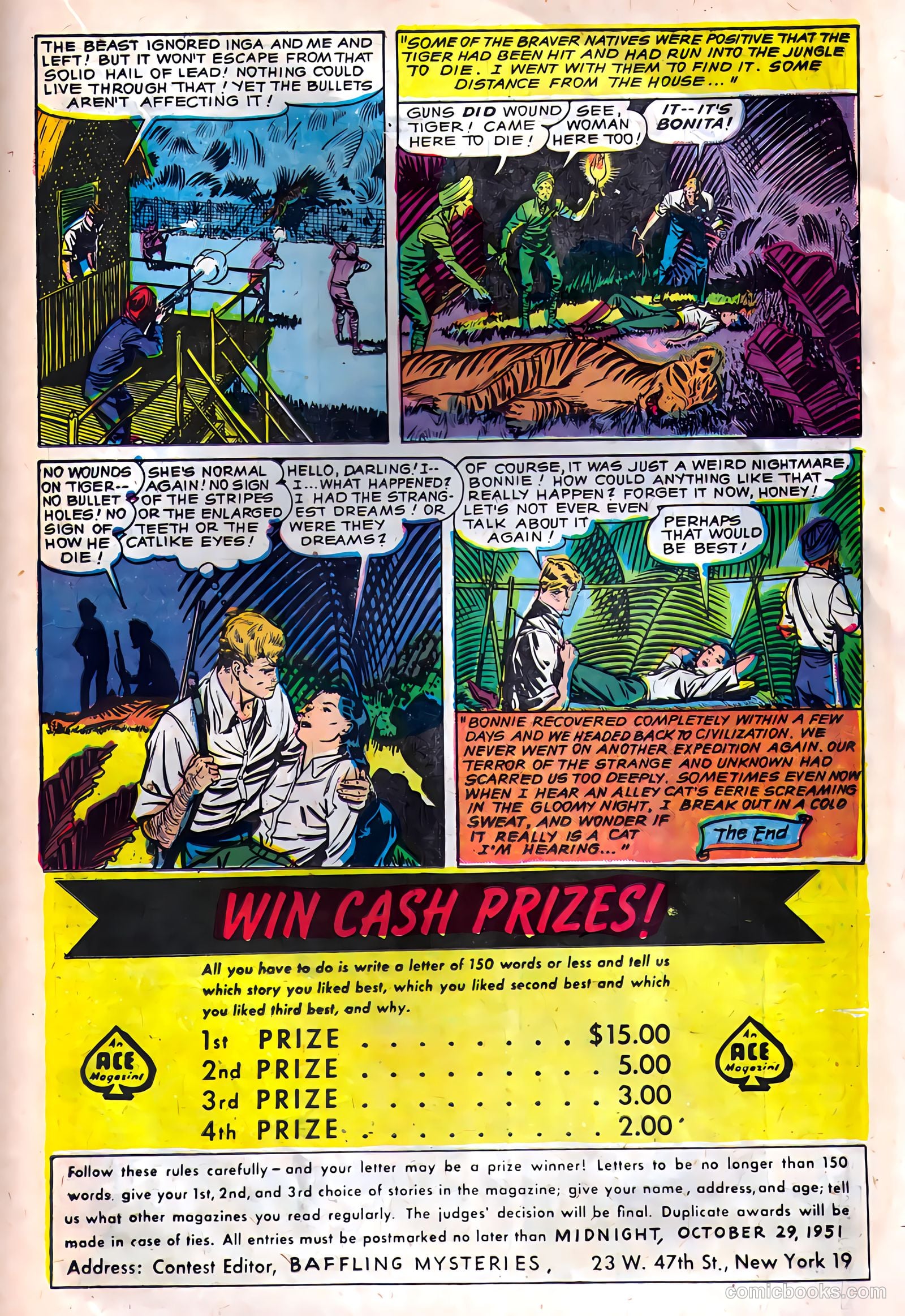 Baffling Mysteries #5 (1951) — page 23 of 36