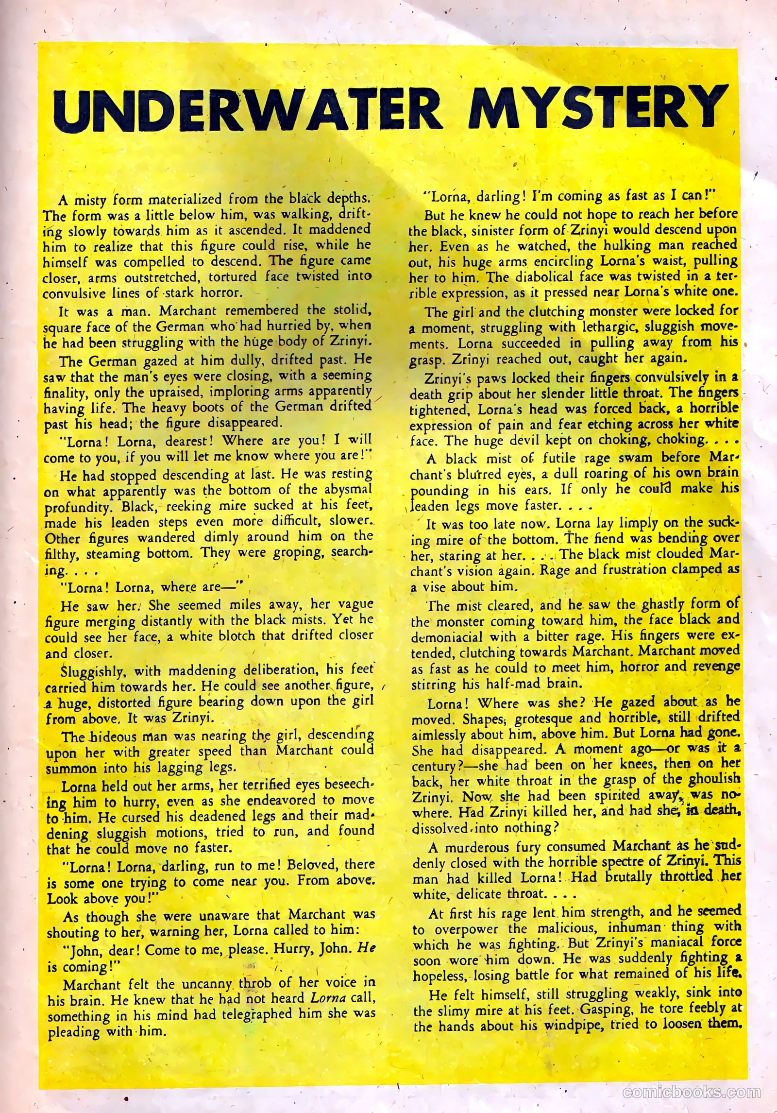Baffling Mysteries #5 (1951) — page 25 of 36