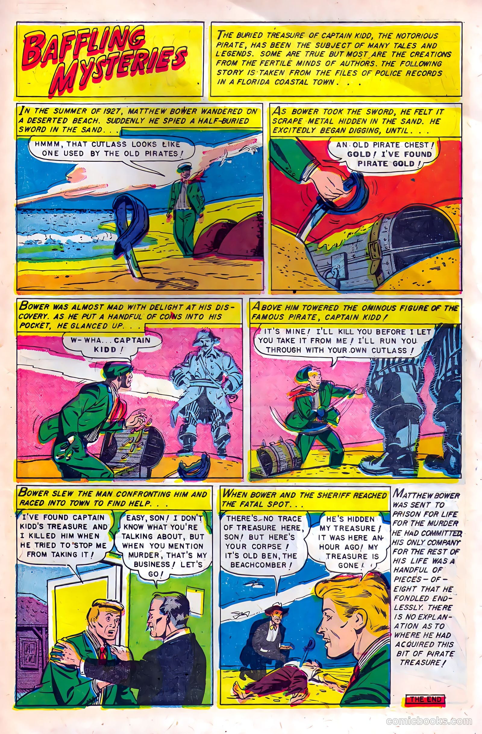 Baffling Mysteries #5 (1951) — page 27 of 36