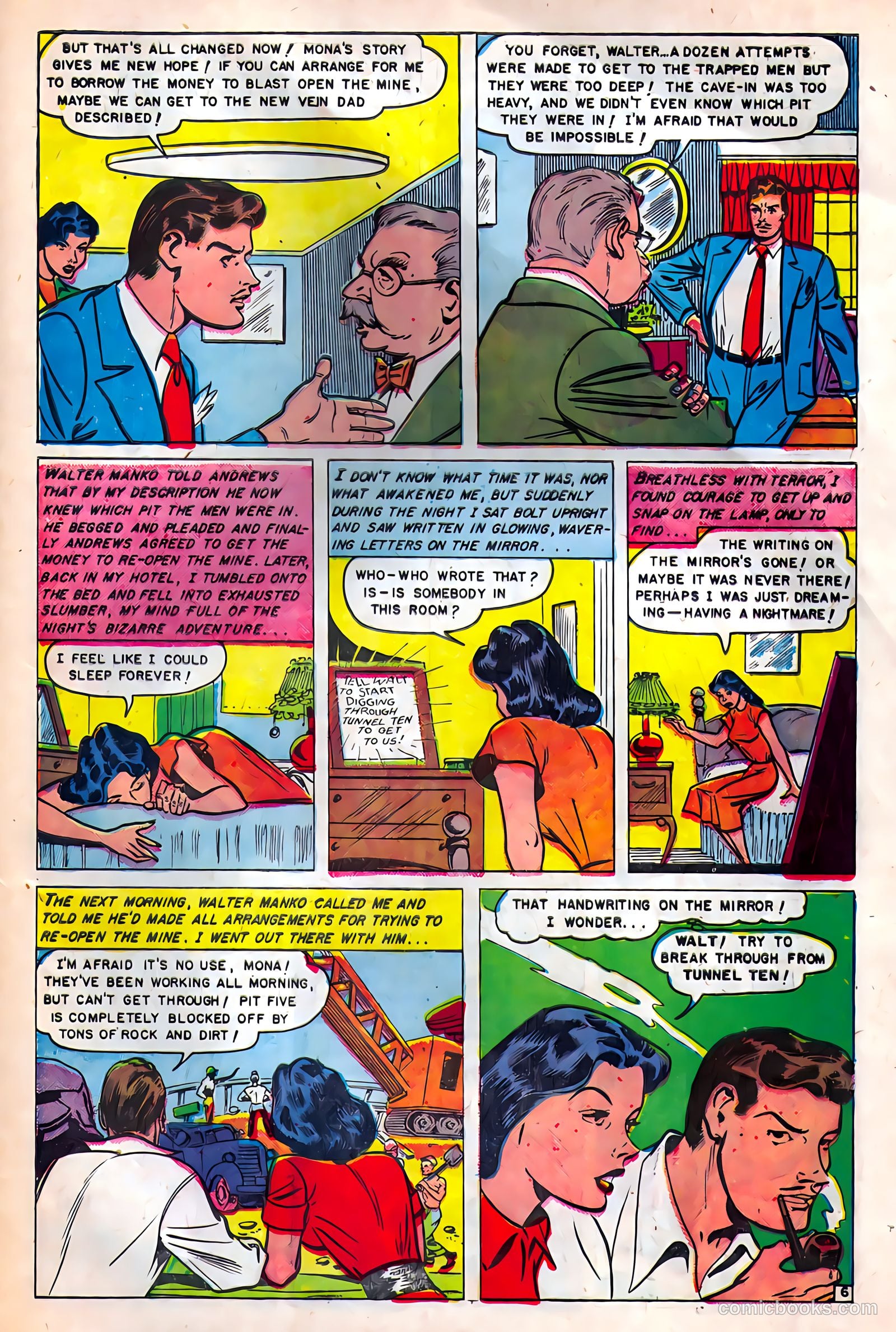 Baffling Mysteries #5 (1951) — page 33 of 36