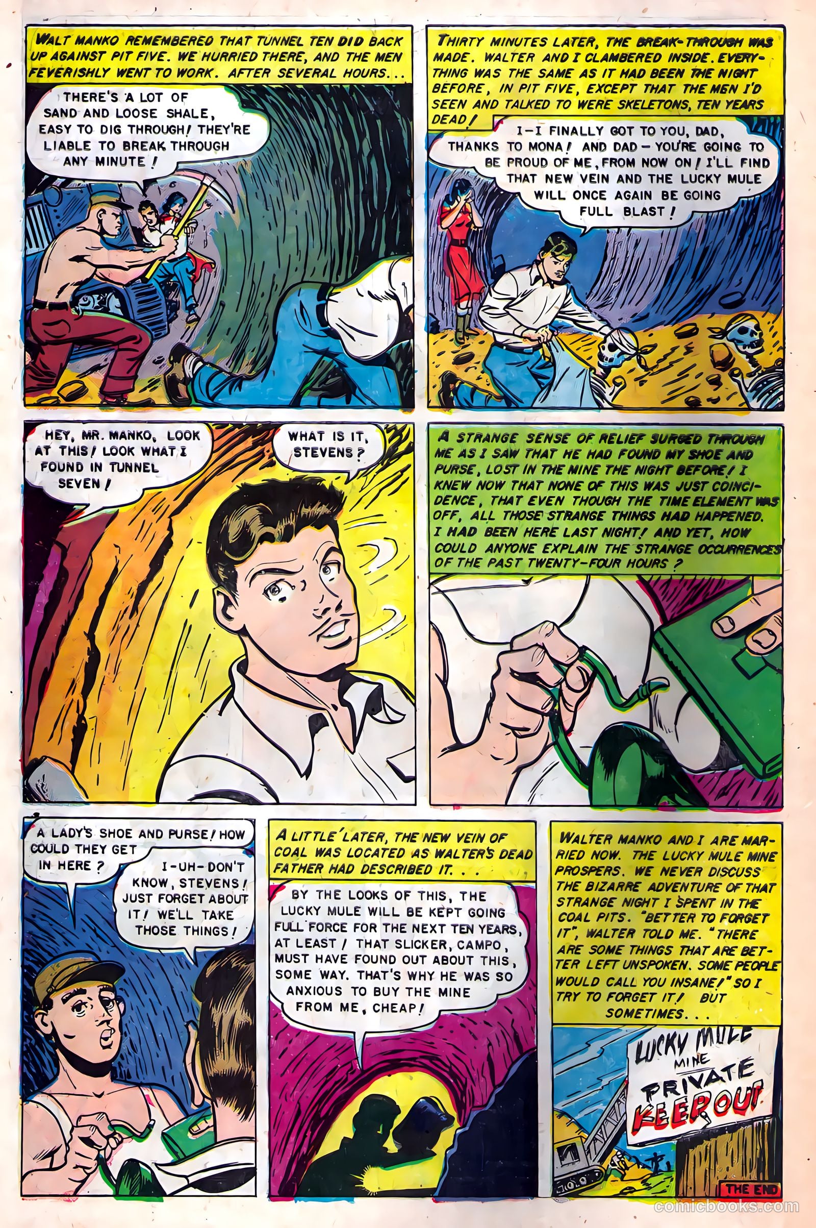 Baffling Mysteries #5 (1951) — page 34 of 36