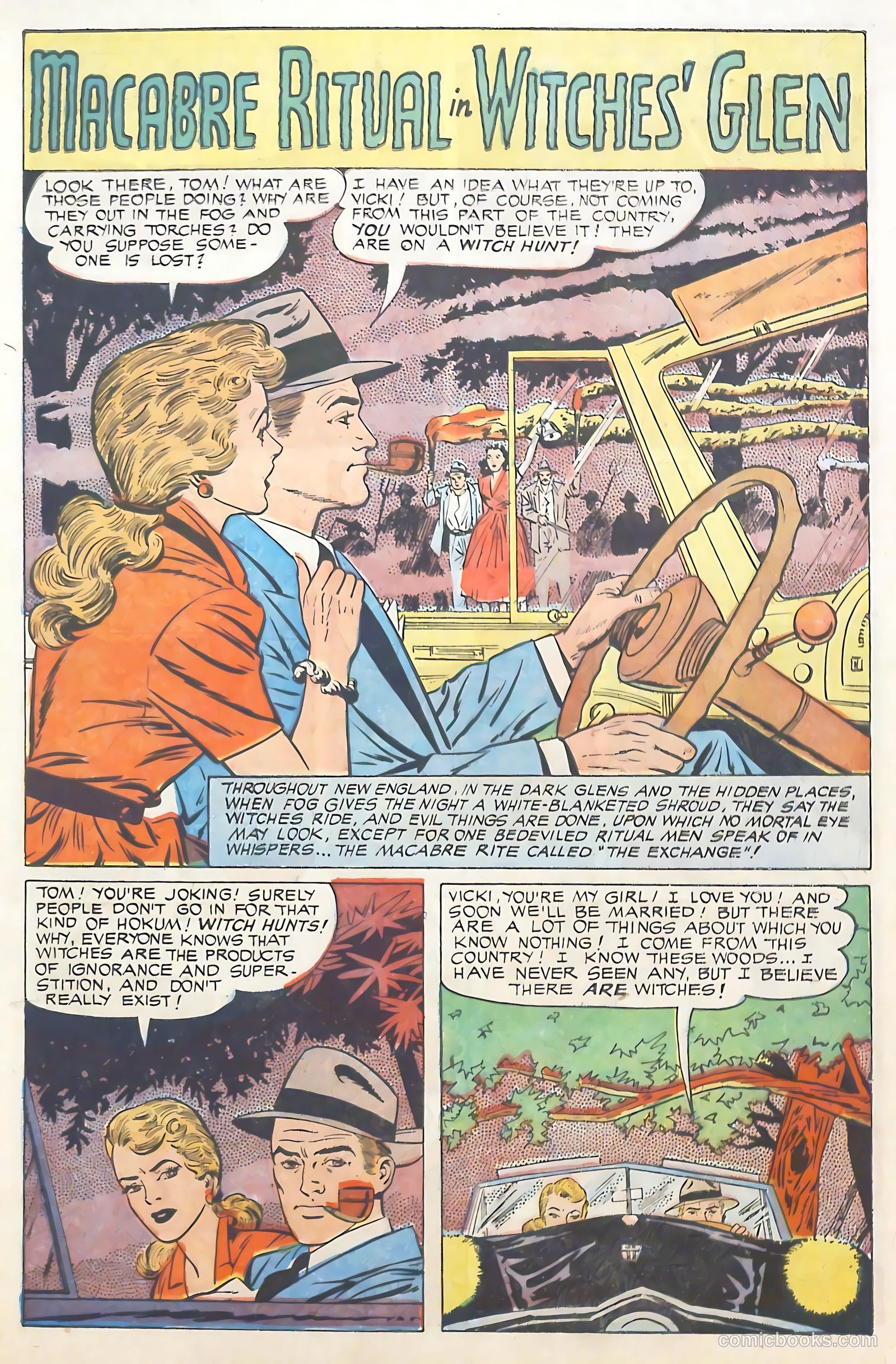 Baffling Mysteries #6 (1952) — page 3 of 36