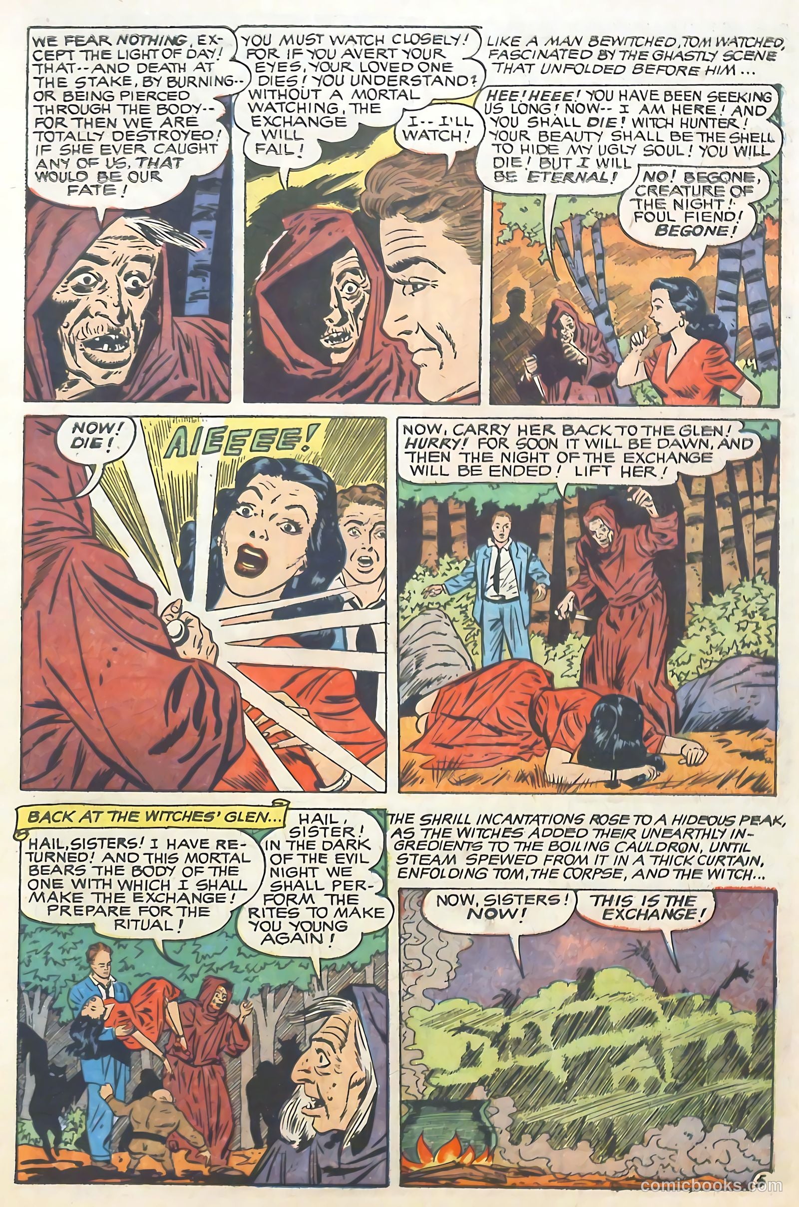Baffling Mysteries #6 (1952) — page 7 of 36