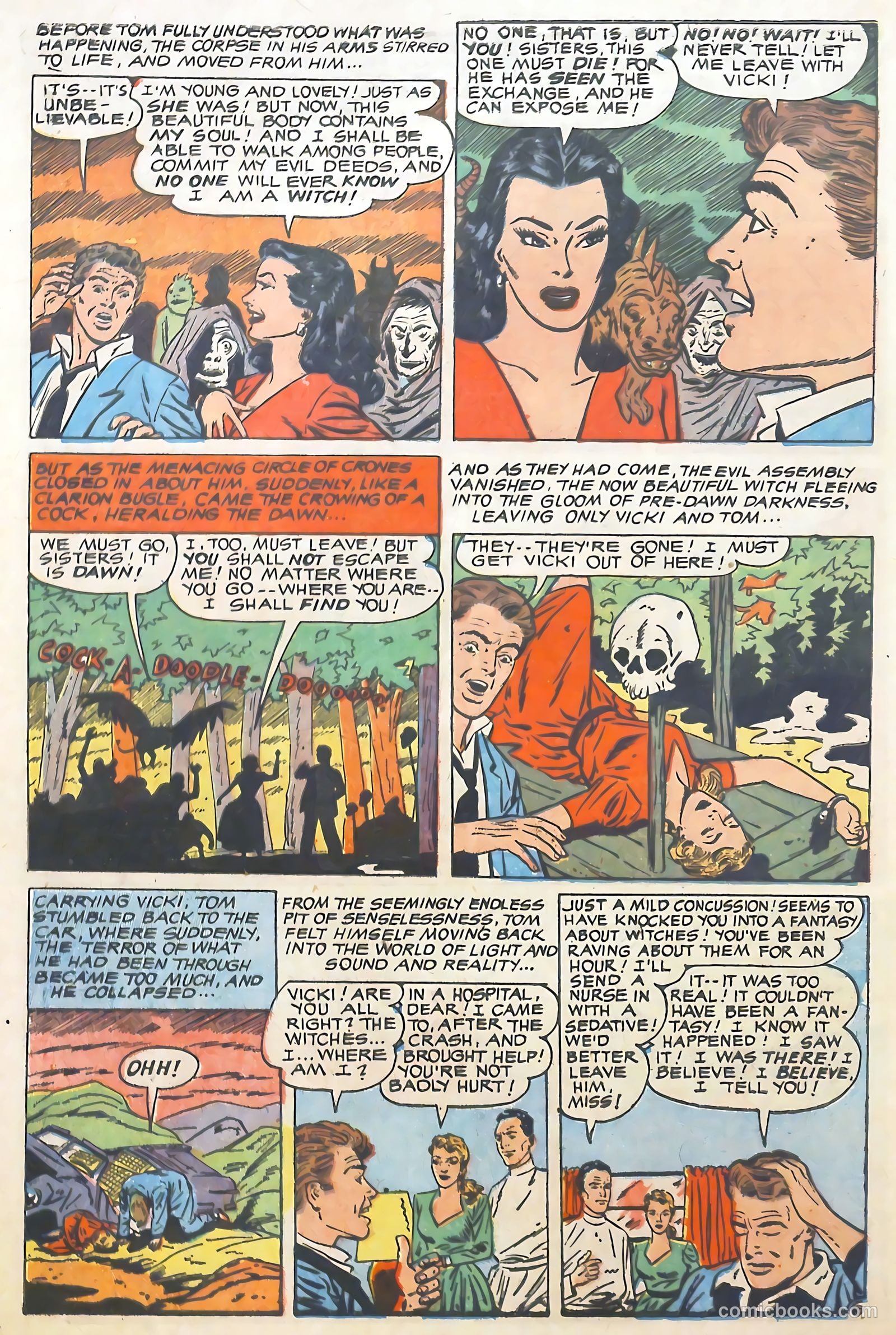 Baffling Mysteries #6 (1952) — page 8 of 36