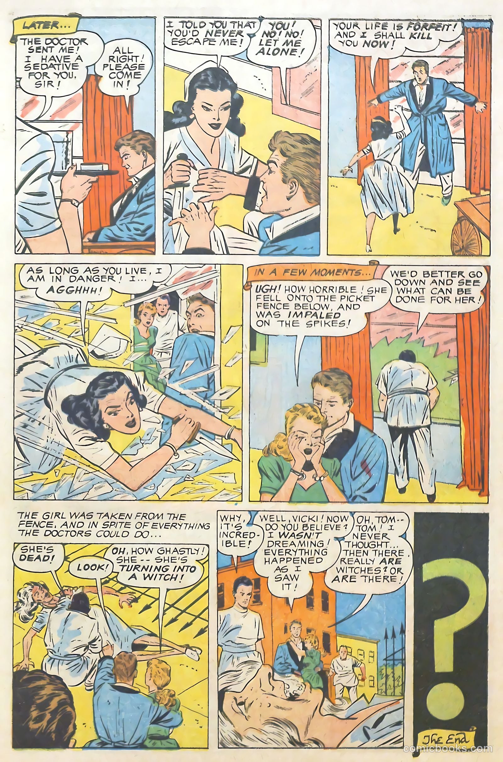 Baffling Mysteries #6 (1952) — page 9 of 36