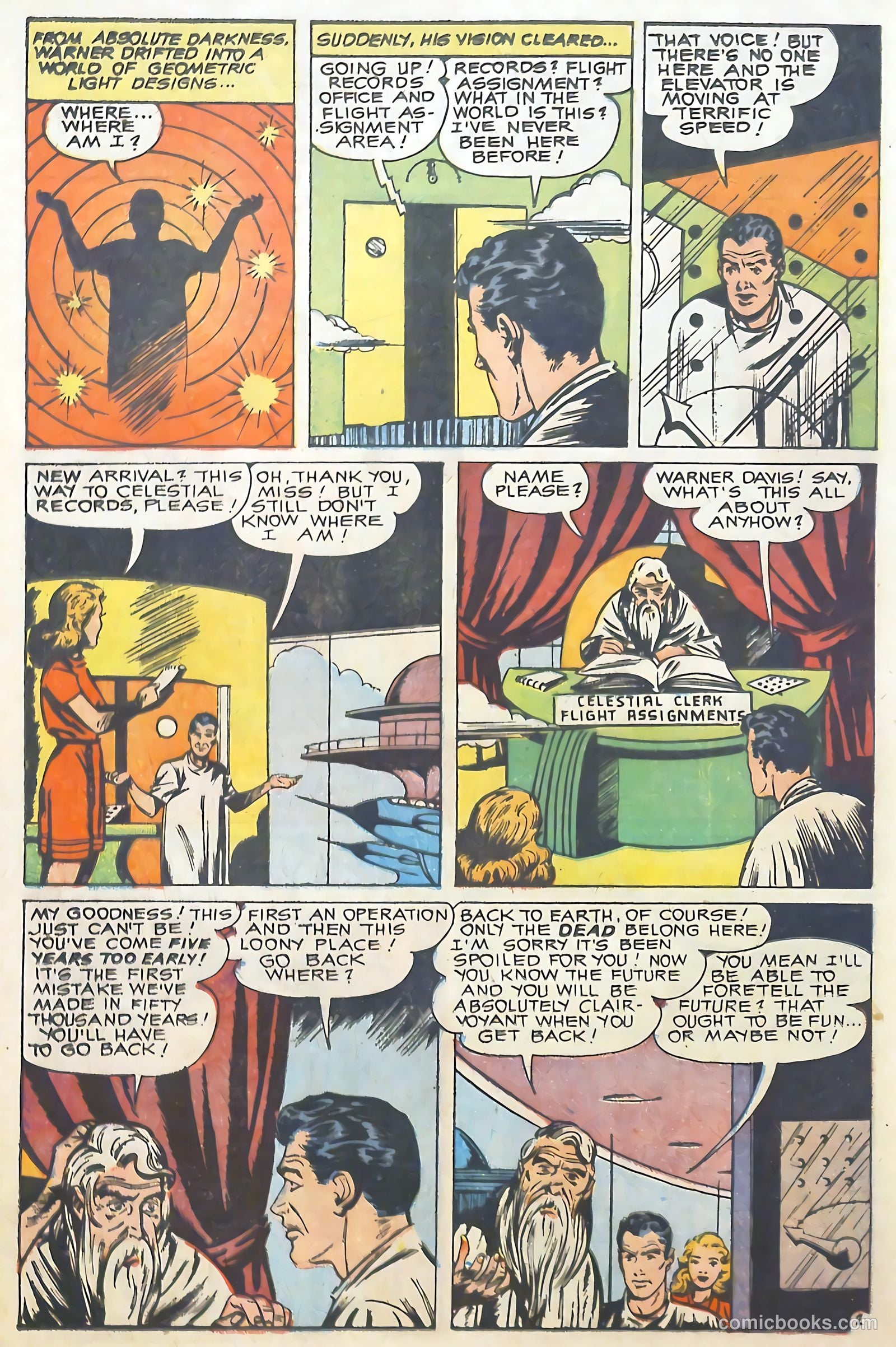 Baffling Mysteries #6 (1952) — page 12 of 36