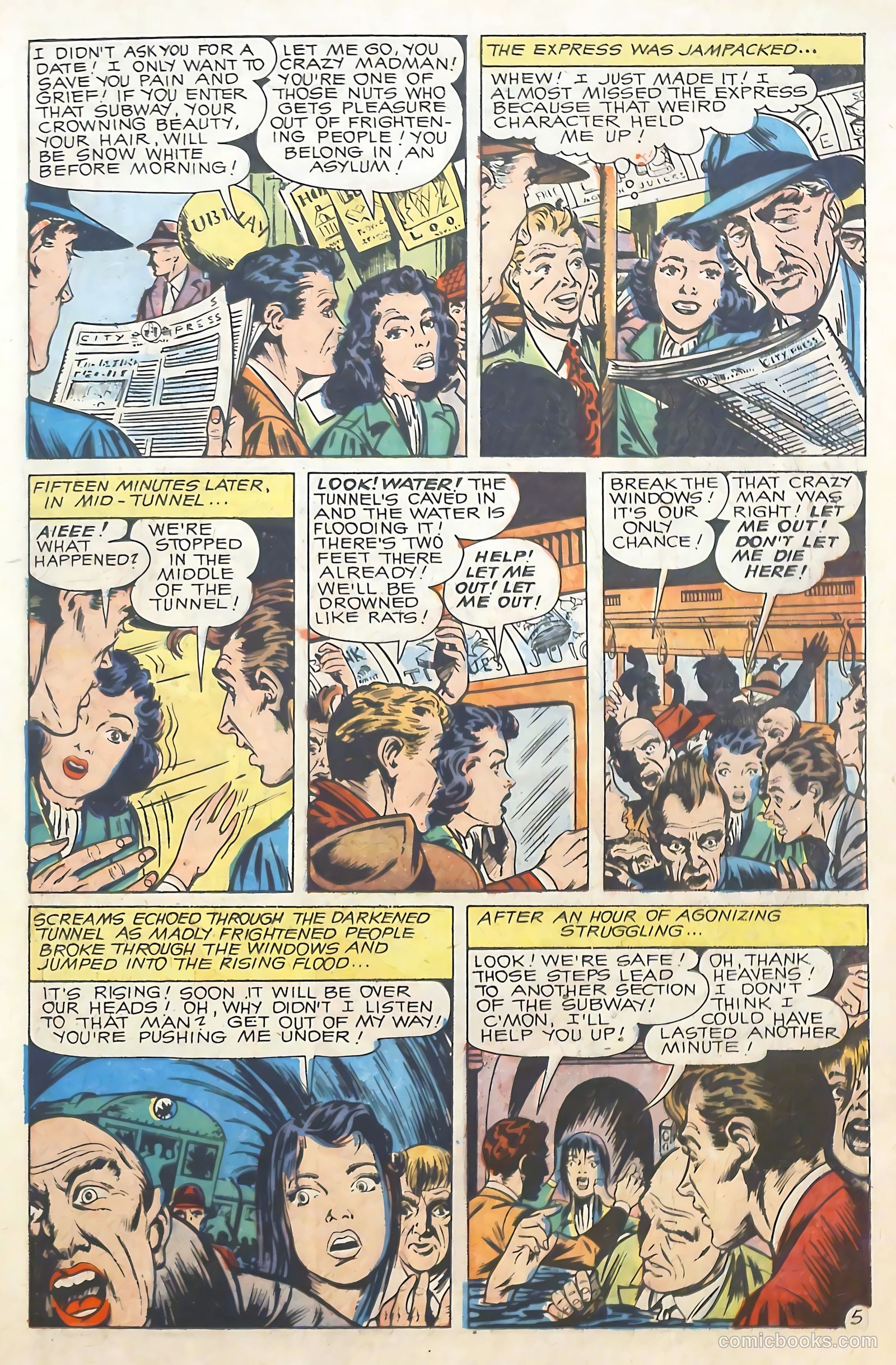 Baffling Mysteries #6 (1952) — page 15 of 36