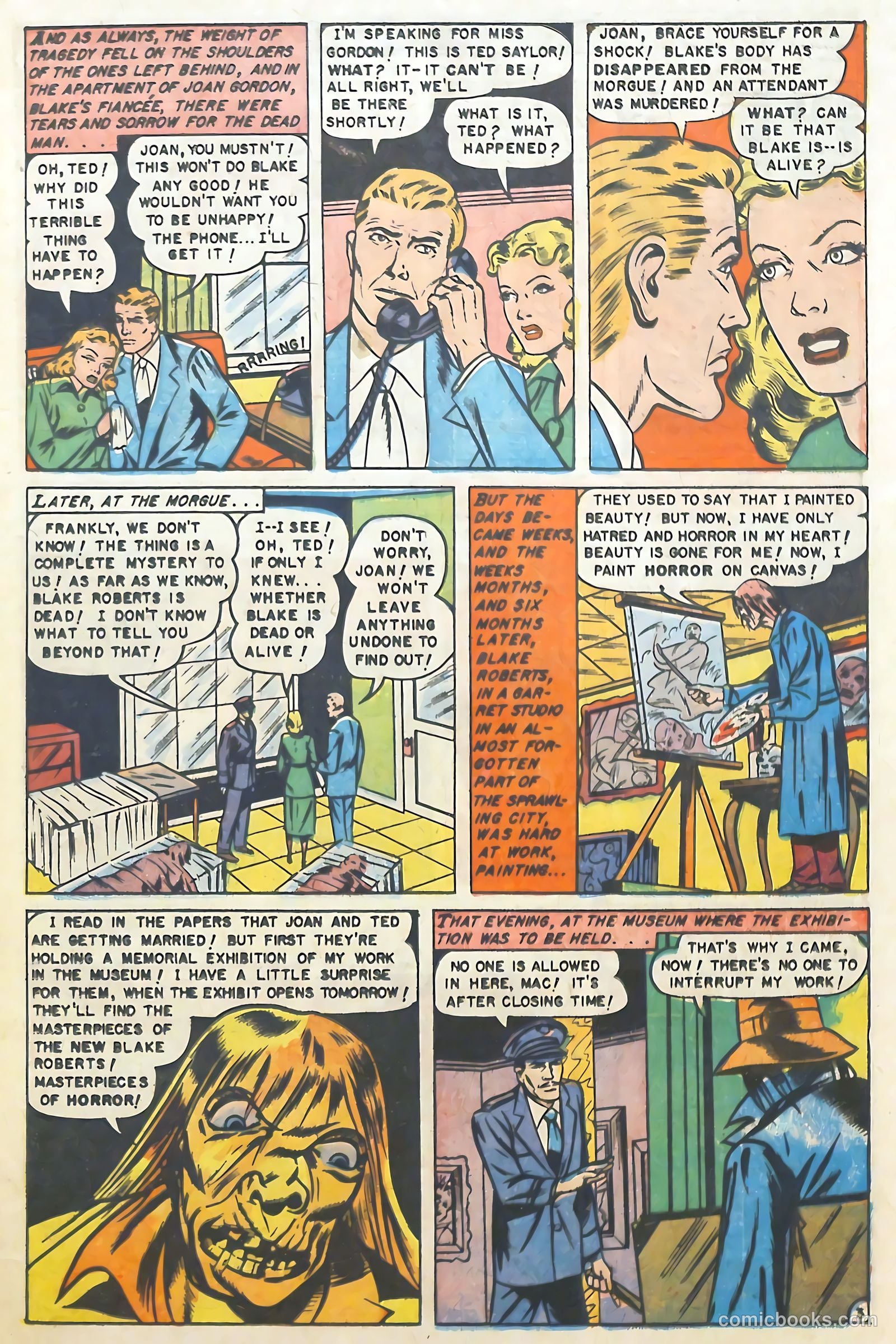 Baffling Mysteries #6 (1952) — page 21 of 36