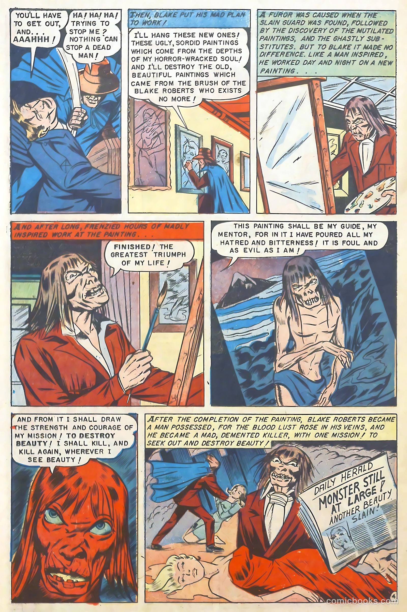 Baffling Mysteries #6 (1952) — page 22 of 36