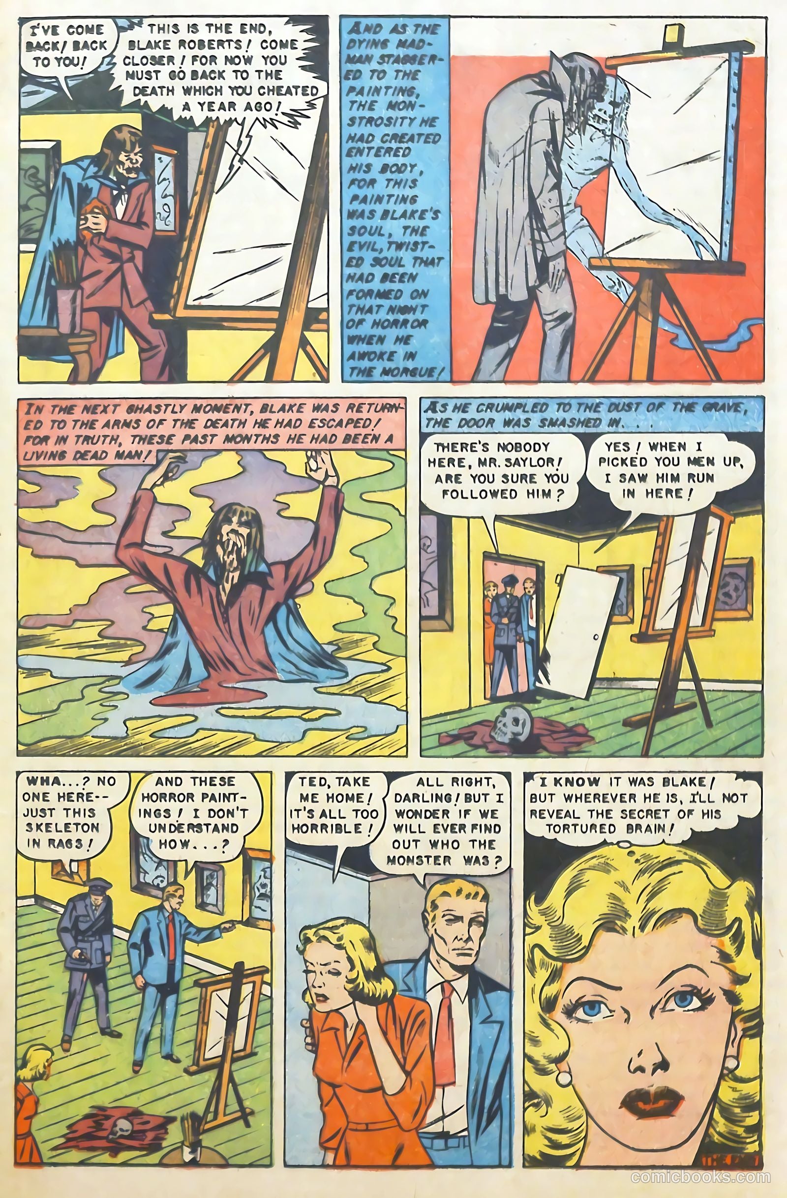 Baffling Mysteries #6 (1952) — page 25 of 36