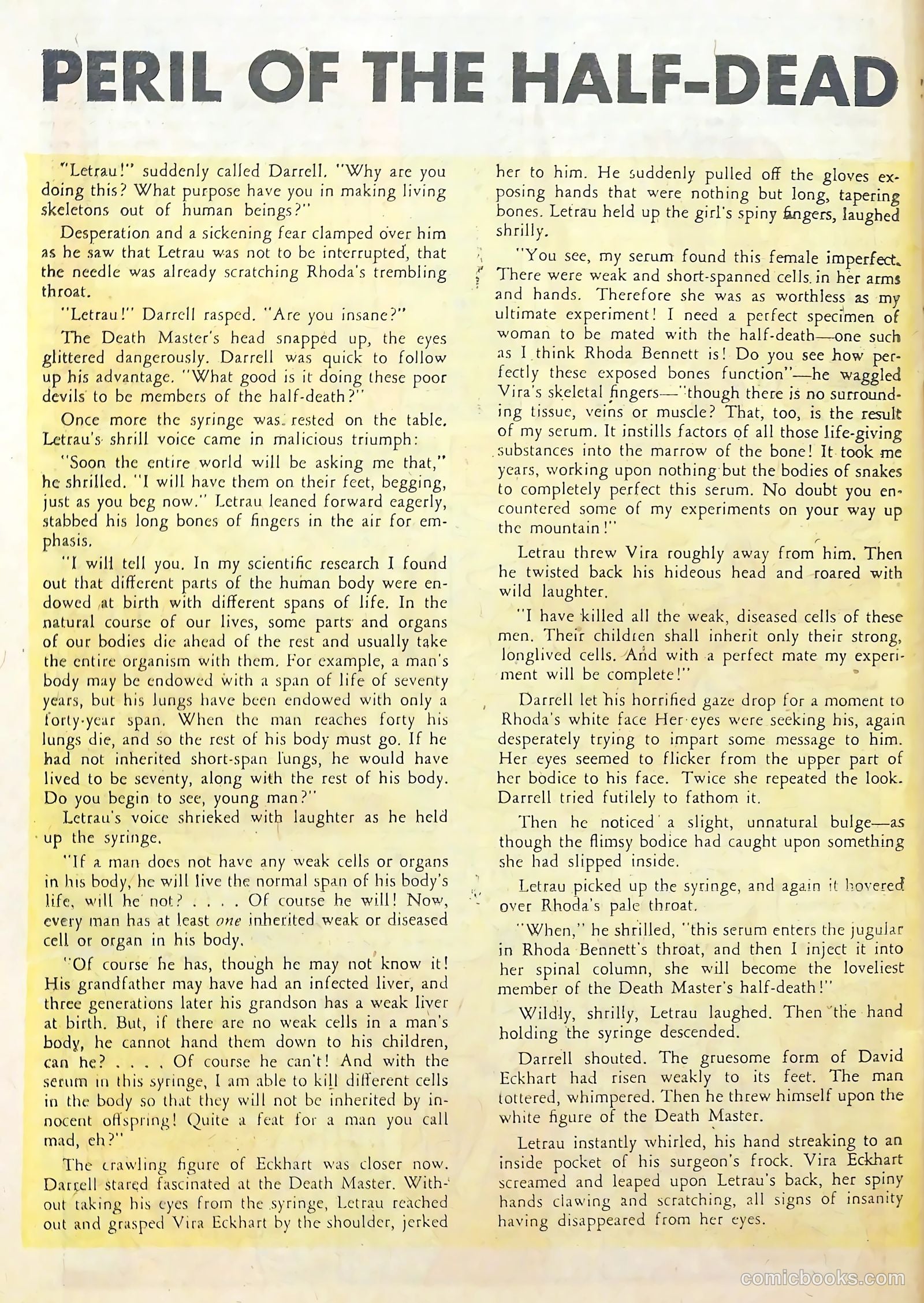 Baffling Mysteries #6 (1952) — page 26 of 36