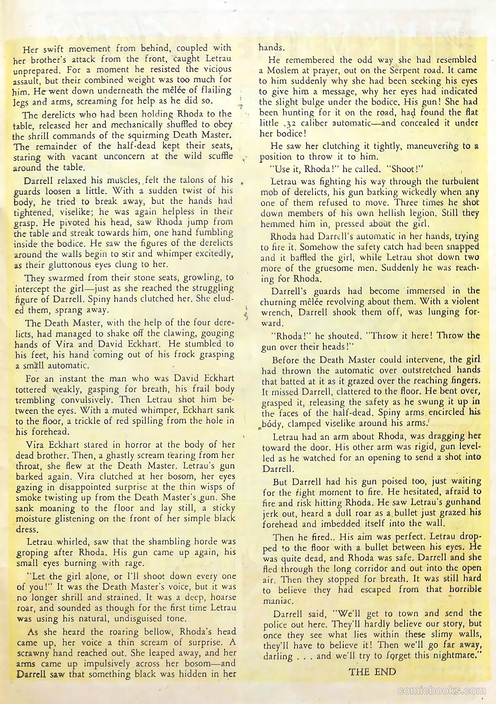 Baffling Mysteries #6 (1952) — page 27 of 36