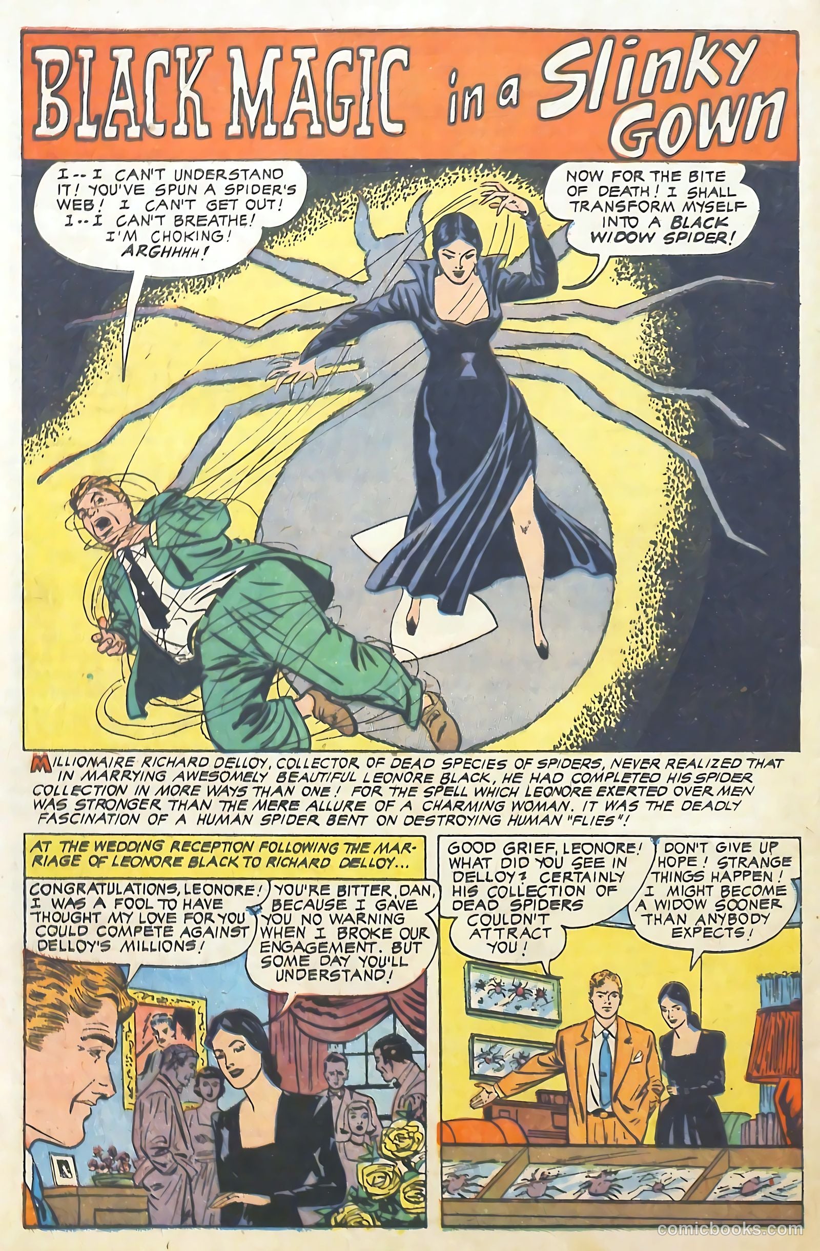 Baffling Mysteries #6 (1952) — page 28 of 36