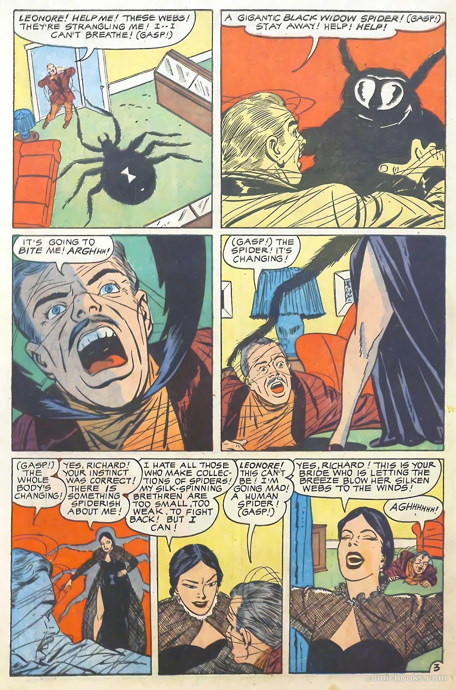 Baffling Mysteries #6 (1952) — page 30 of 36