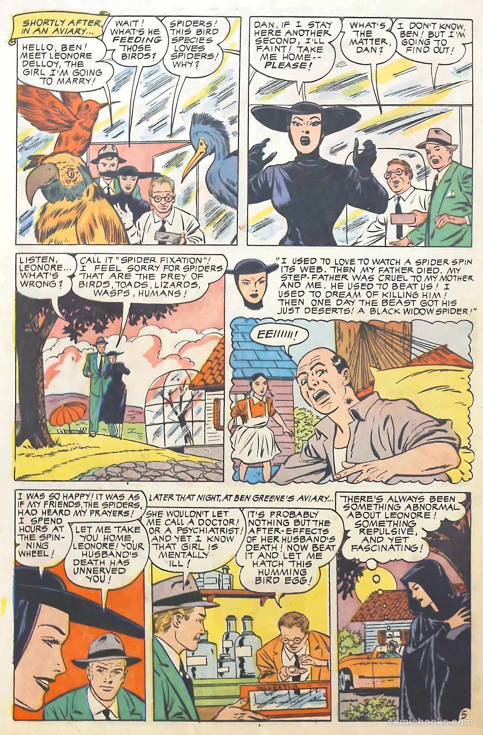 Baffling Mysteries #6 (1952) — page 32 of 36