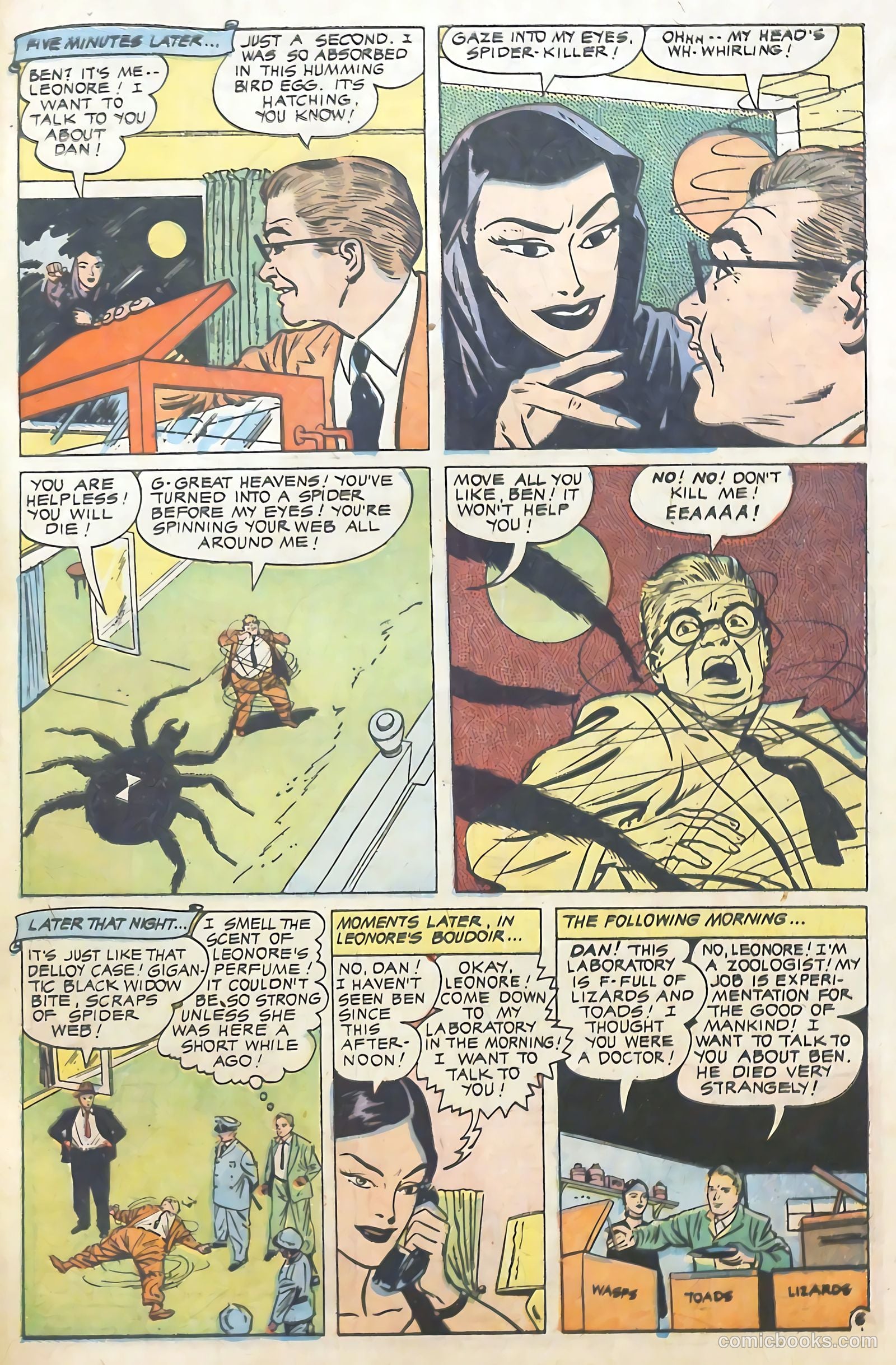Baffling Mysteries #6 (1952) — page 33 of 36