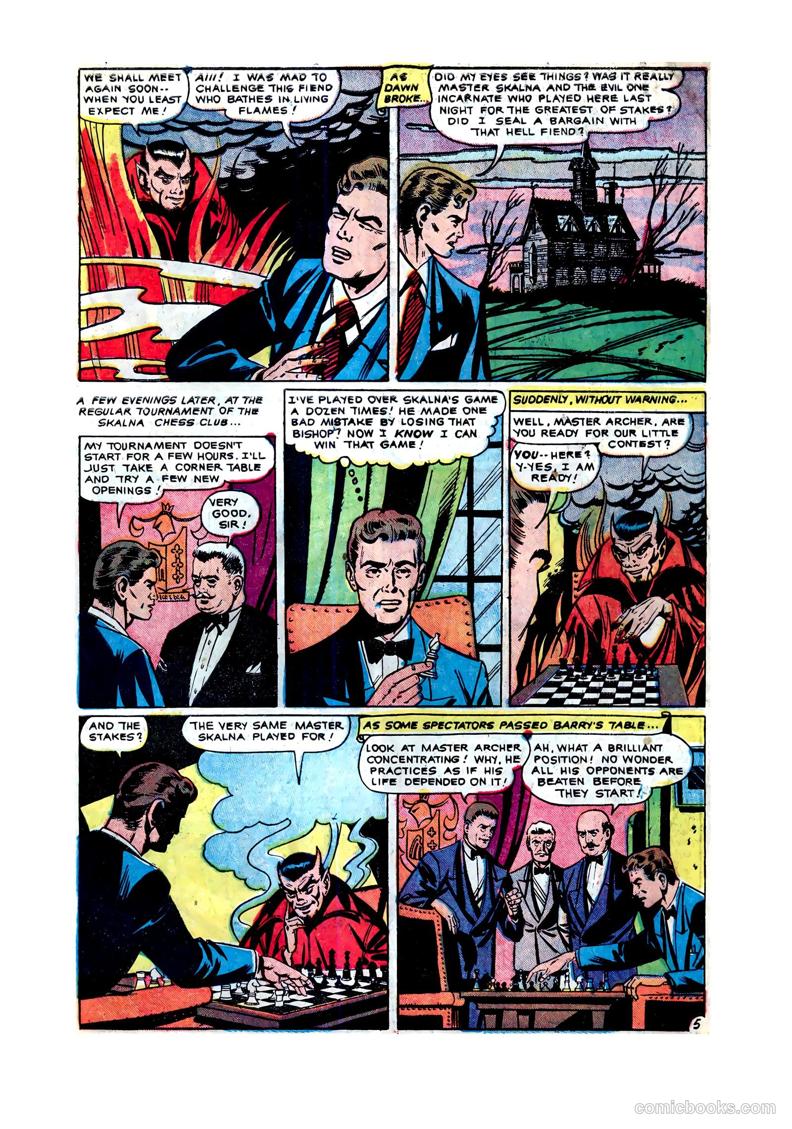 Baffling Mysteries #7 (1952) — page 7 of 36