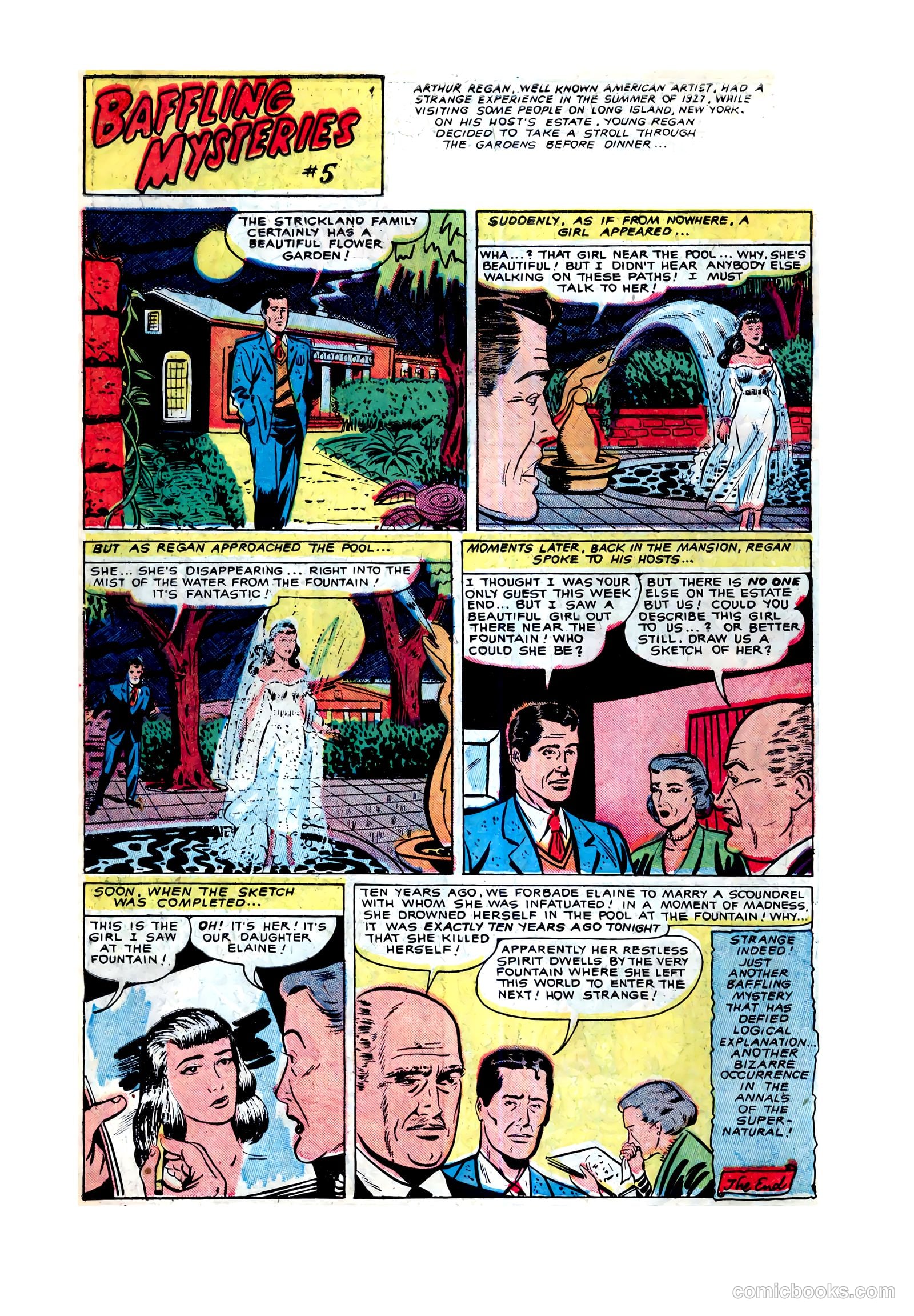 Baffling Mysteries #7 (1952) — page 10 of 36