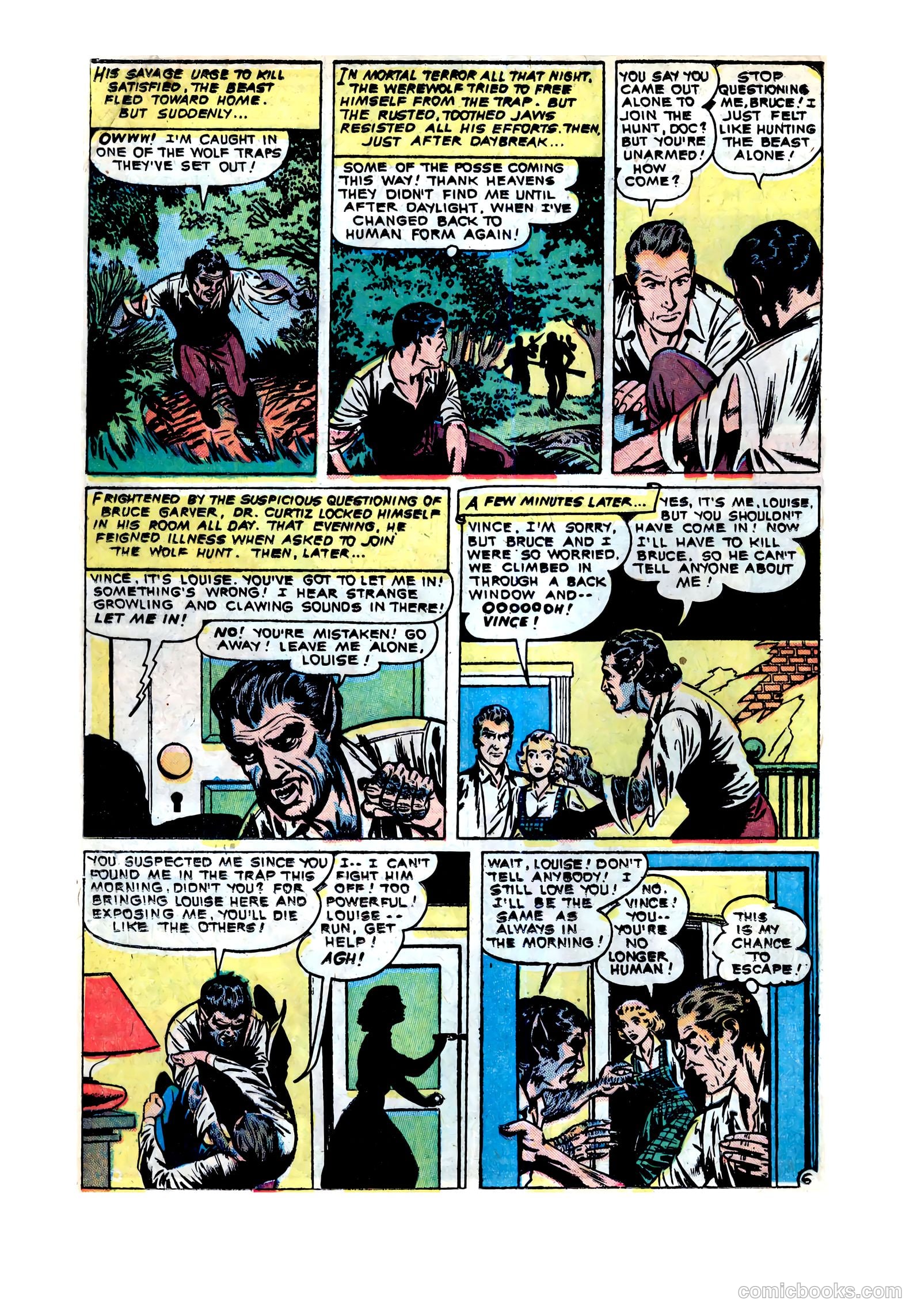 Baffling Mysteries #7 (1952) — page 16 of 36