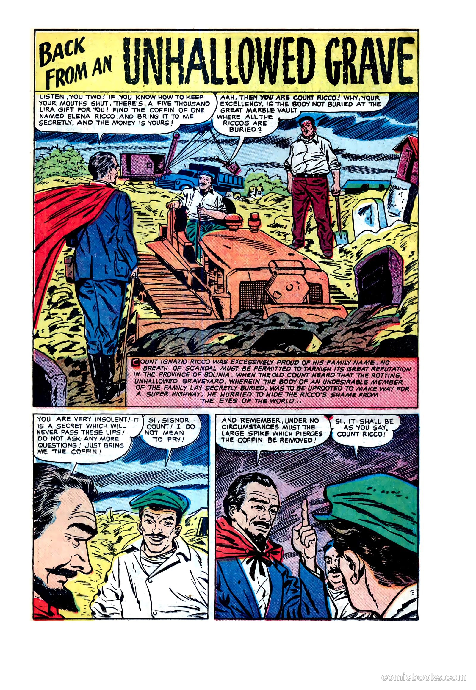 Baffling Mysteries #7 (1952) — page 19 of 36