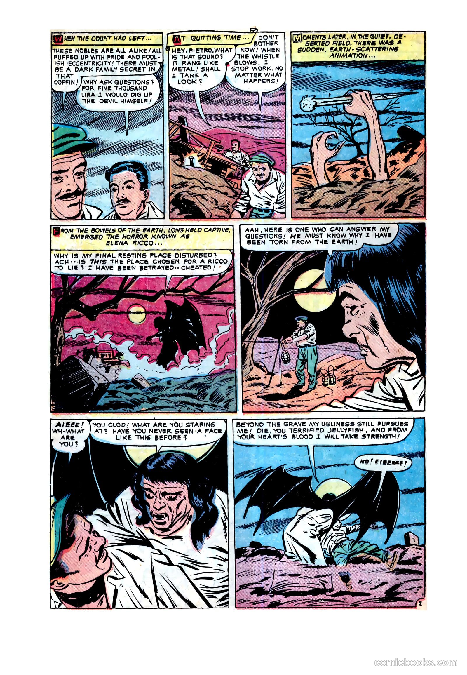 Baffling Mysteries #7 (1952) — page 20 of 36