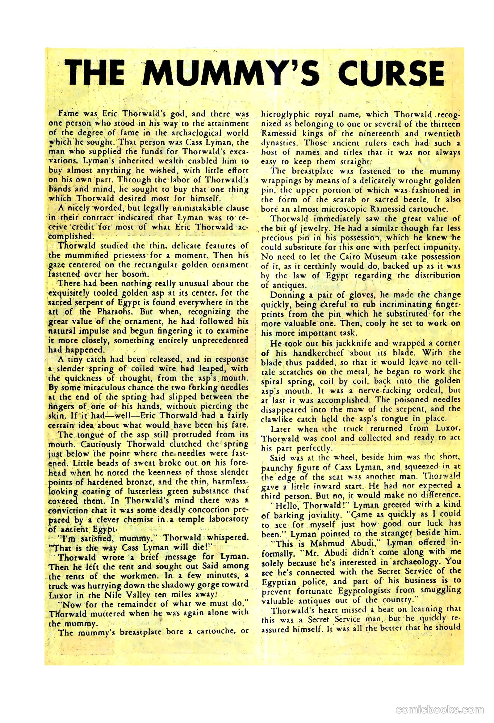 Baffling Mysteries #7 (1952) — page 26 of 36