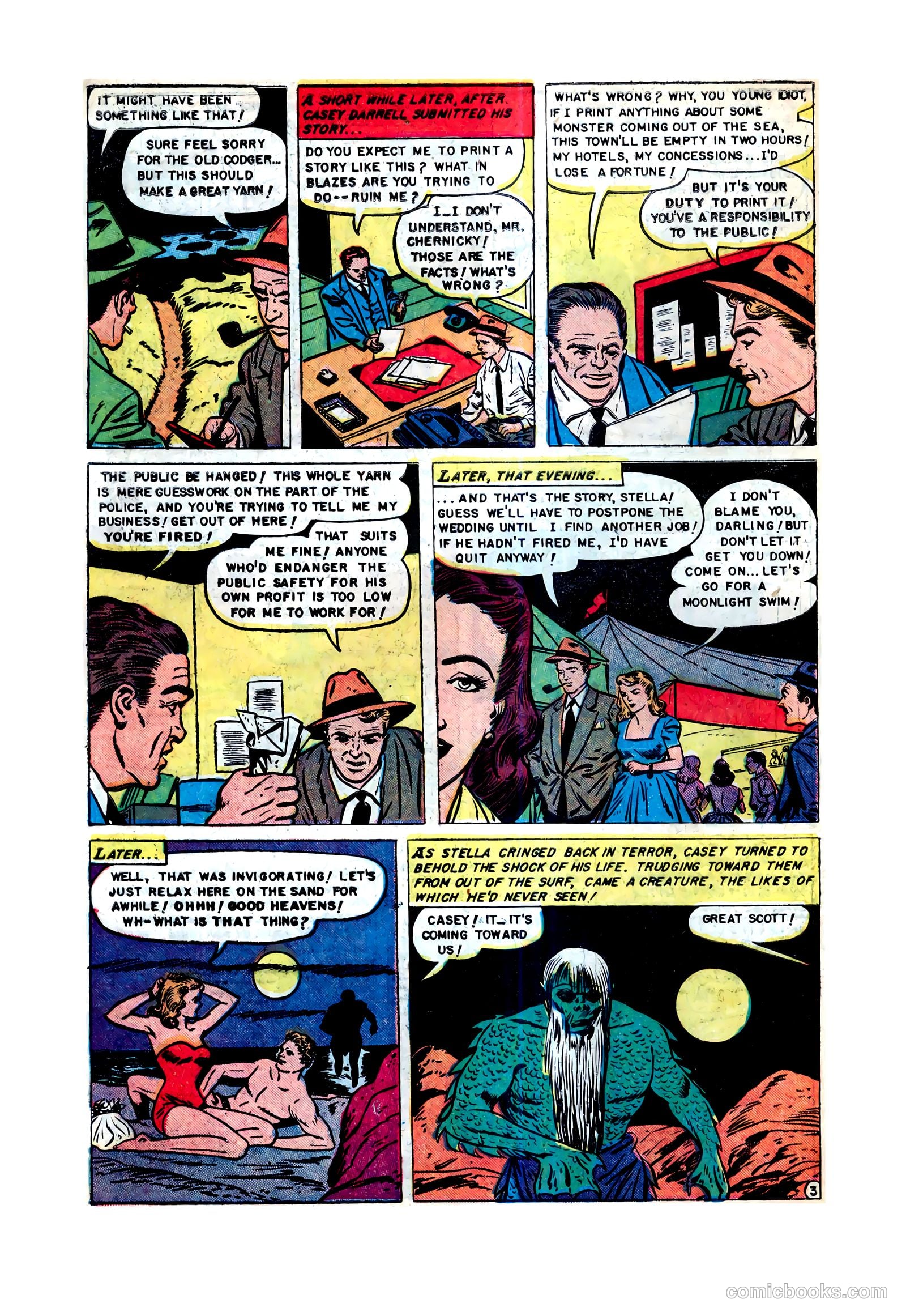 Baffling Mysteries #7 (1952) — page 30 of 36