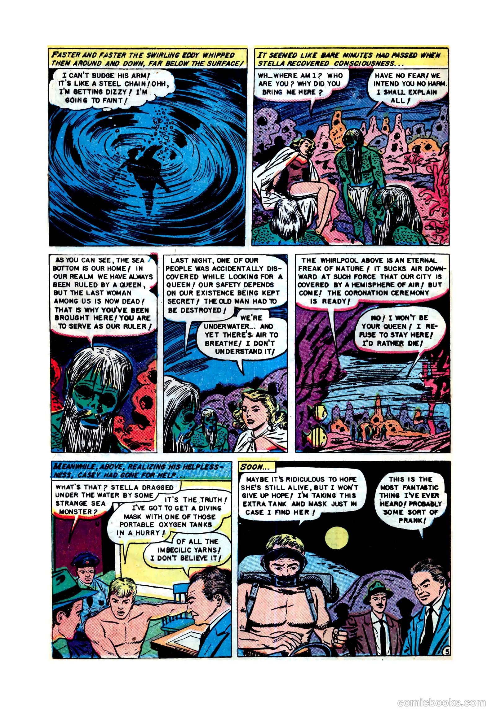 Baffling Mysteries #7 (1952) — page 32 of 36