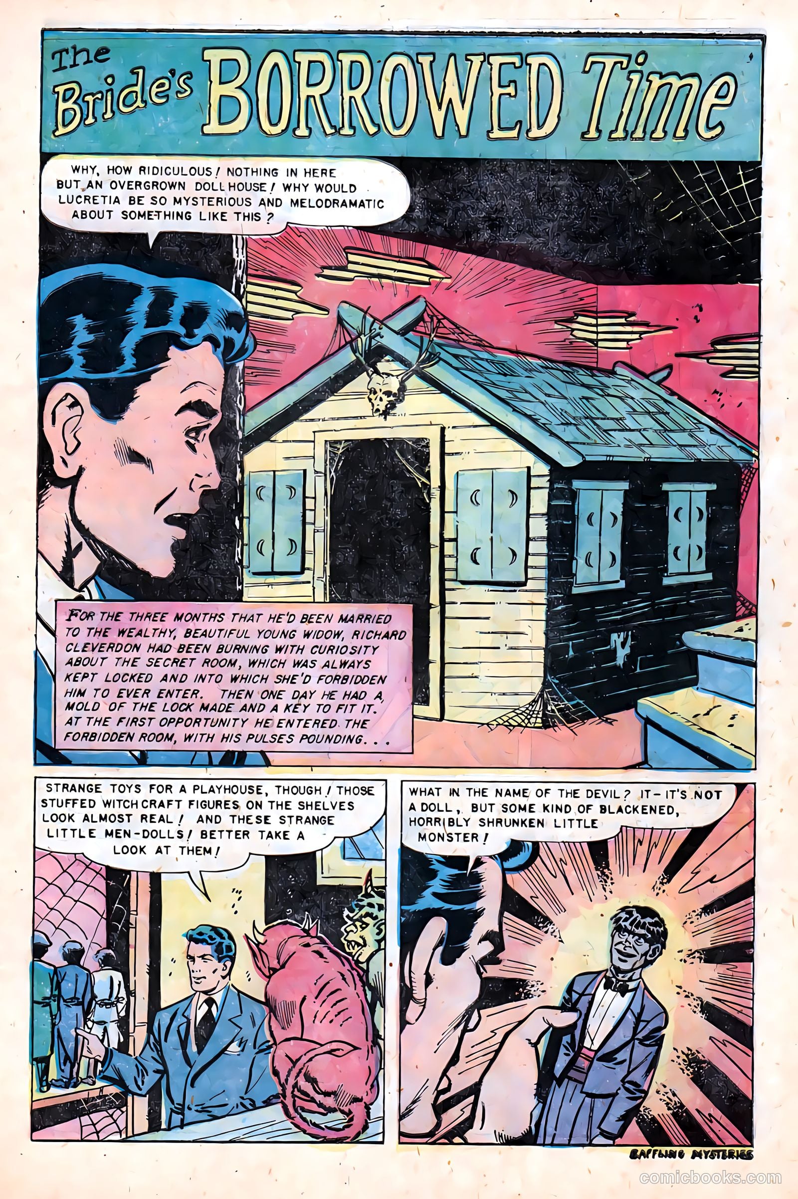 Baffling Mysteries #8 (1952) — page 3 of 36