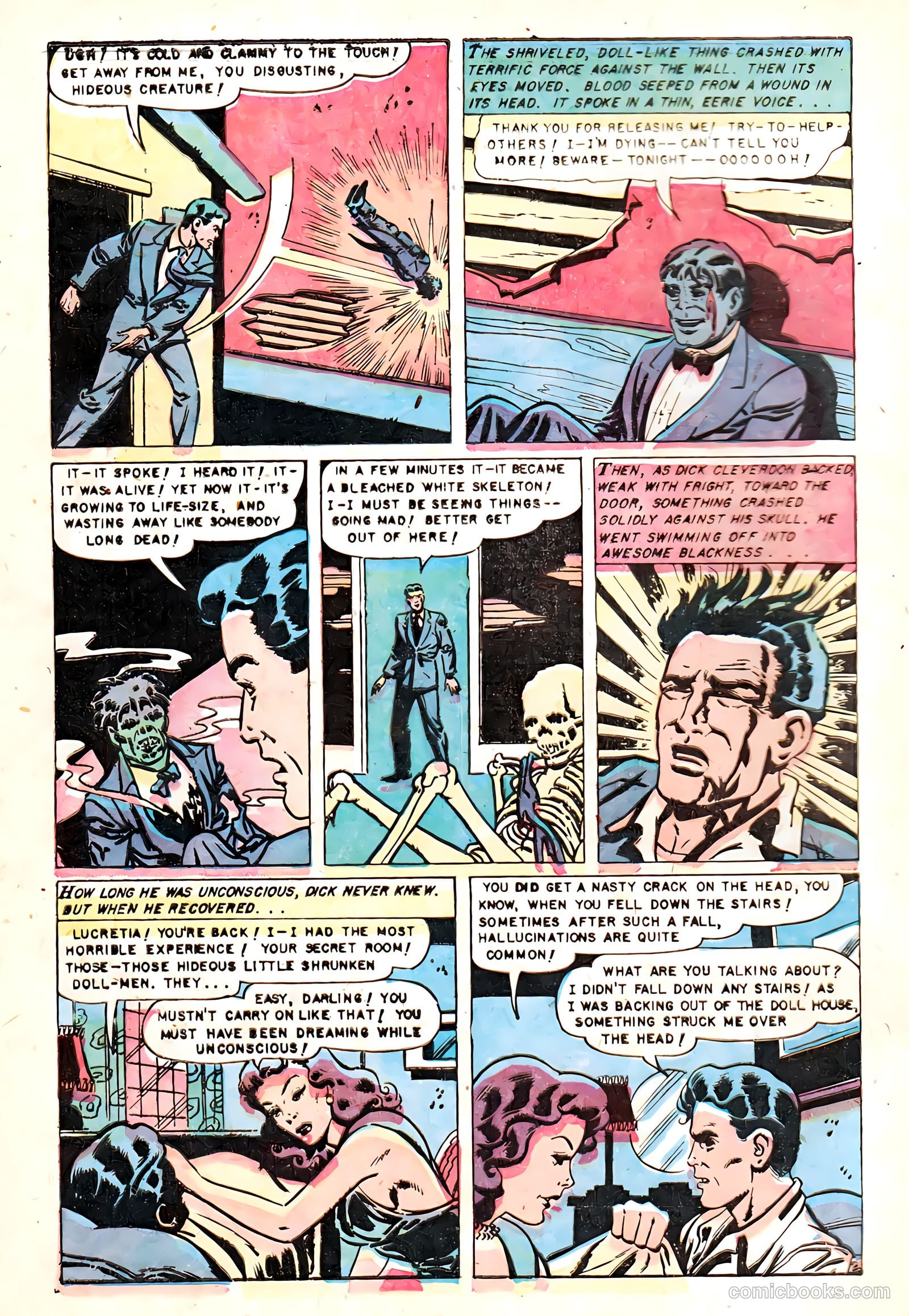 Baffling Mysteries #8 (1952) — page 4 of 36
