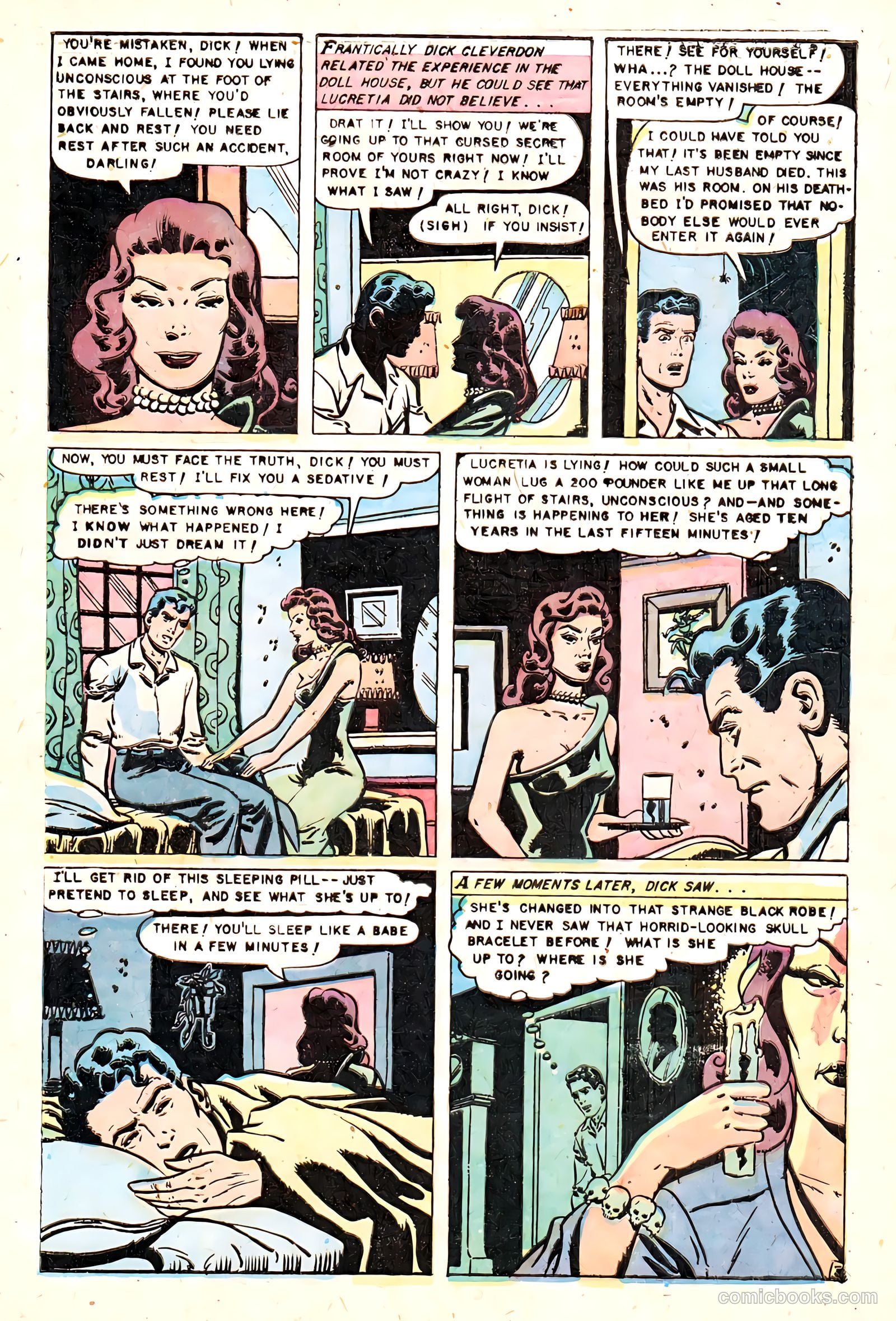 Baffling Mysteries #8 (1952) — page 5 of 36