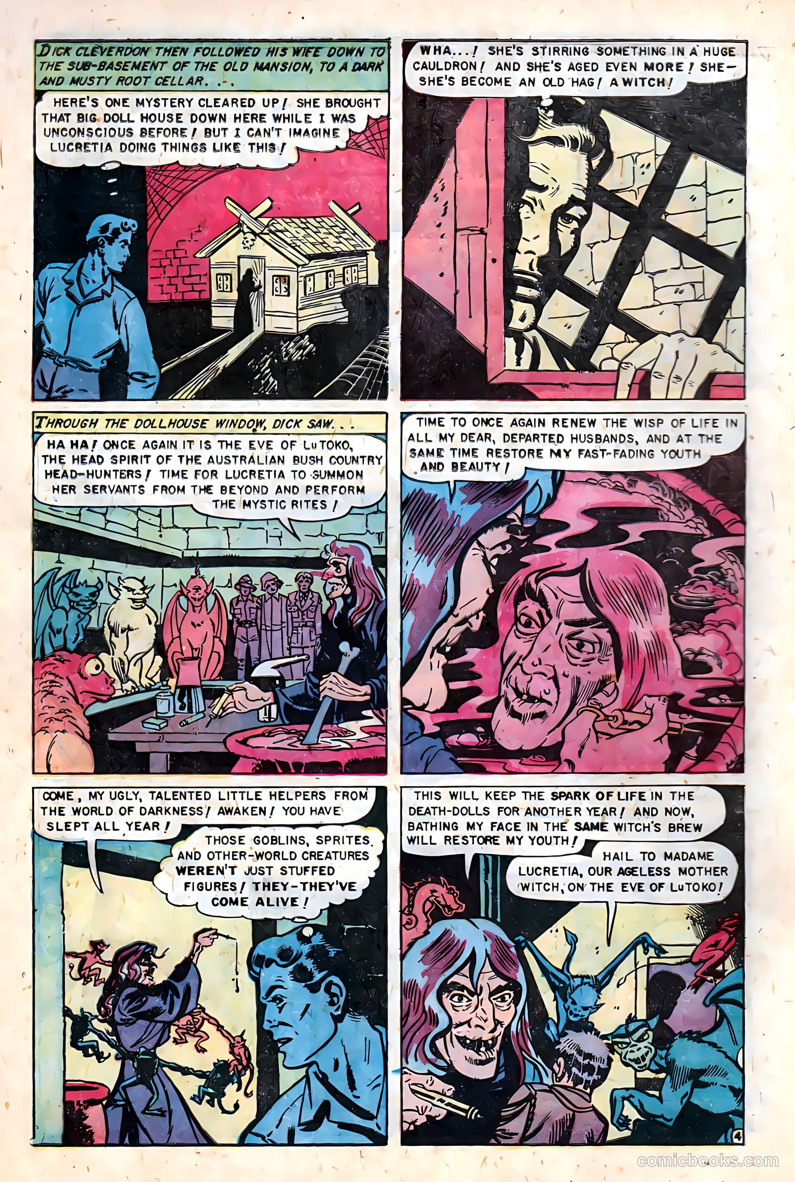 Baffling Mysteries #8 (1952) — page 6 of 36