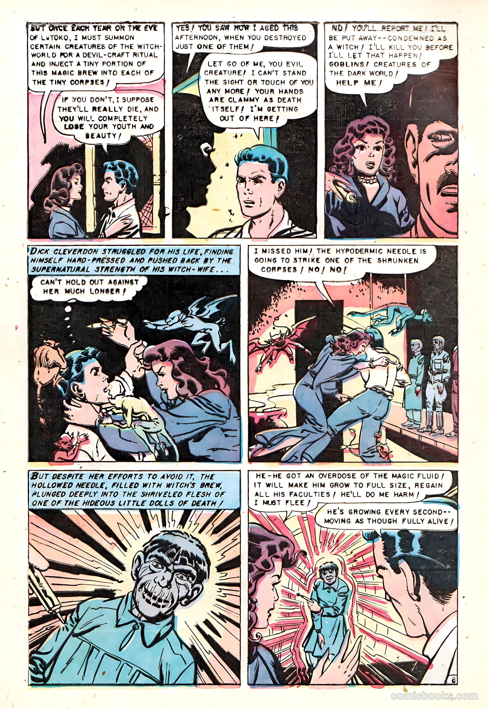 Baffling Mysteries #8 (1952) — page 8 of 36