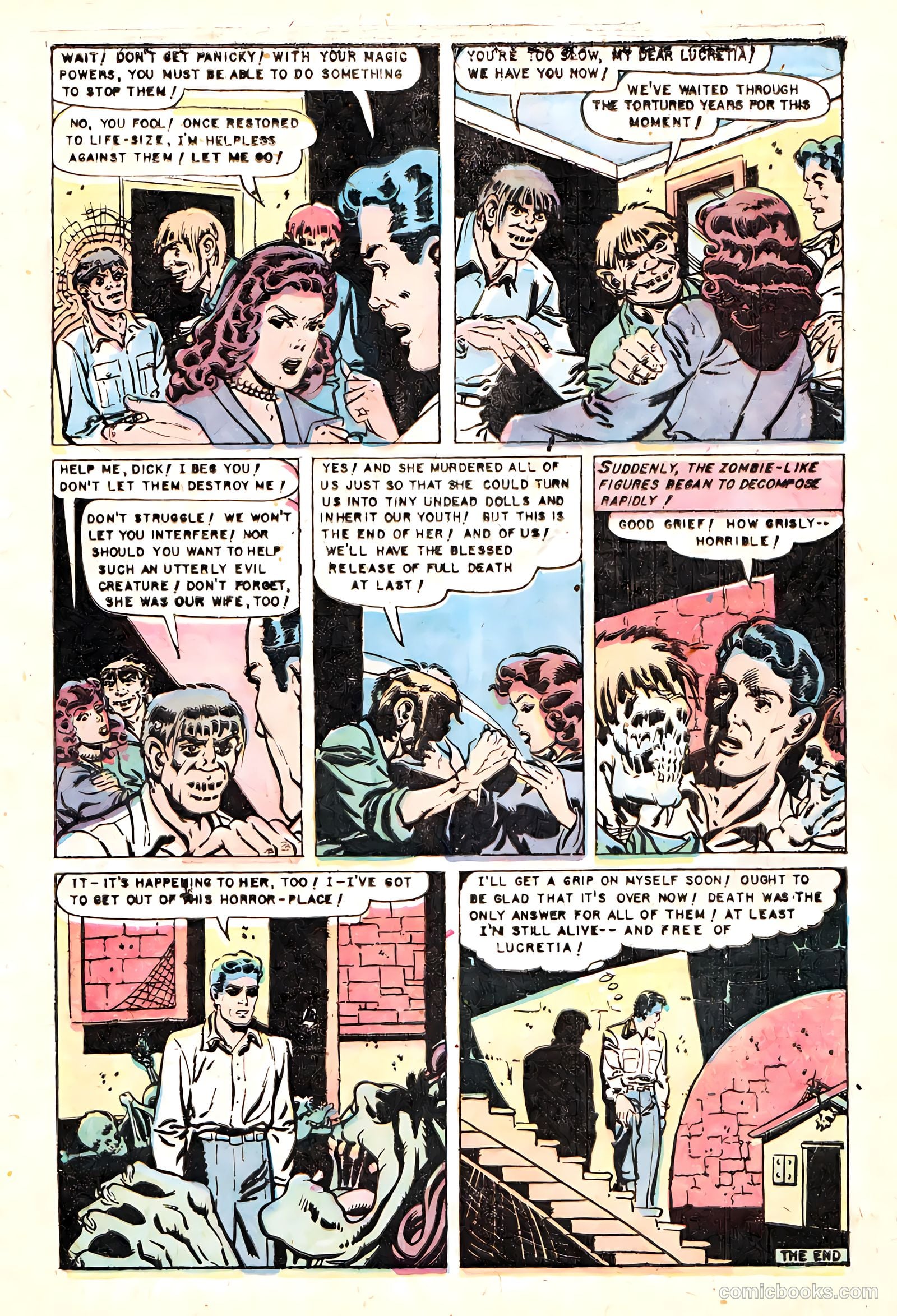 Baffling Mysteries #8 (1952) — page 9 of 36